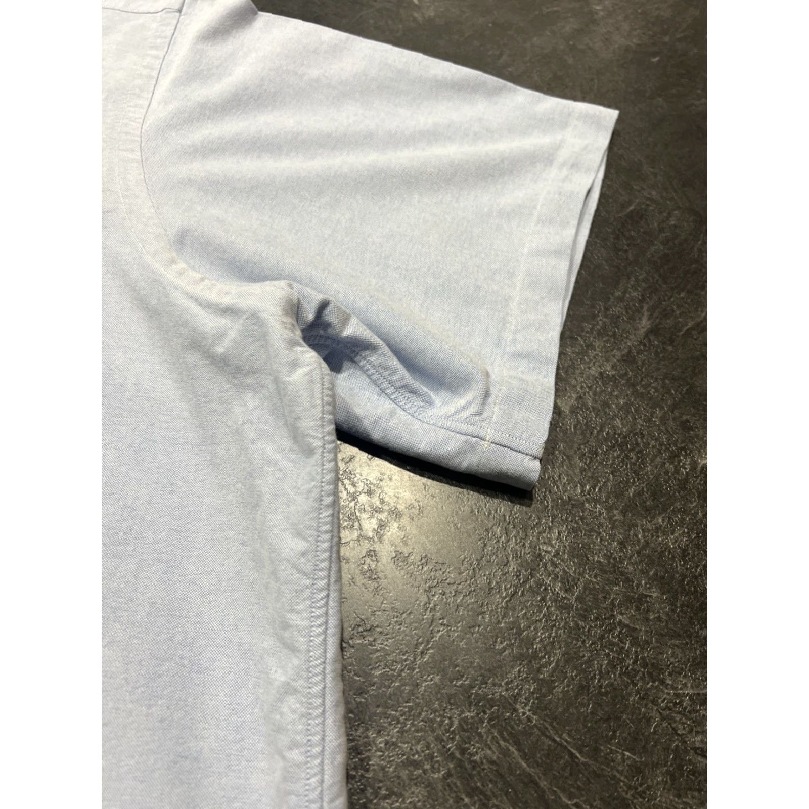 Ralph Lauren Ralph Lauren Button-Down Shirt Mens 3XB Blue Short Sleeve Flesh Pony Size US XXL / EU 58 / 5 - 3 Thumbnail