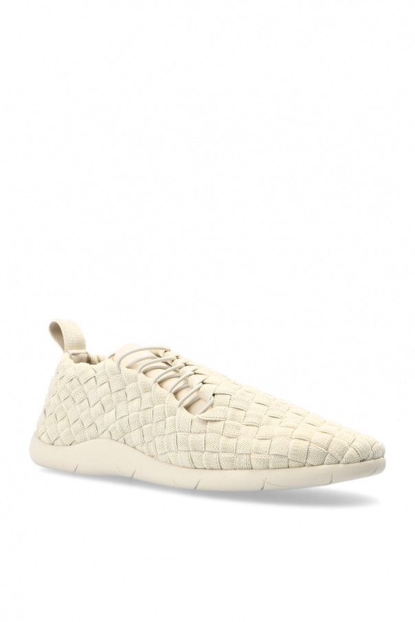 Bottega Veneta o1loc1c0824 651306 Plat Sneaker in Sea Salt Size US 12.5 / EU 45-46 - 4 Thumbnail