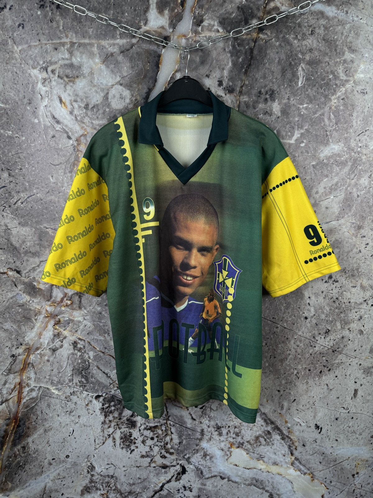 Vintage Men’s Ronaldo 9 Brasil Brazil Football Jersey Size XXL Size US XXL / EU 58 / 5 - 2 Thumbnail
