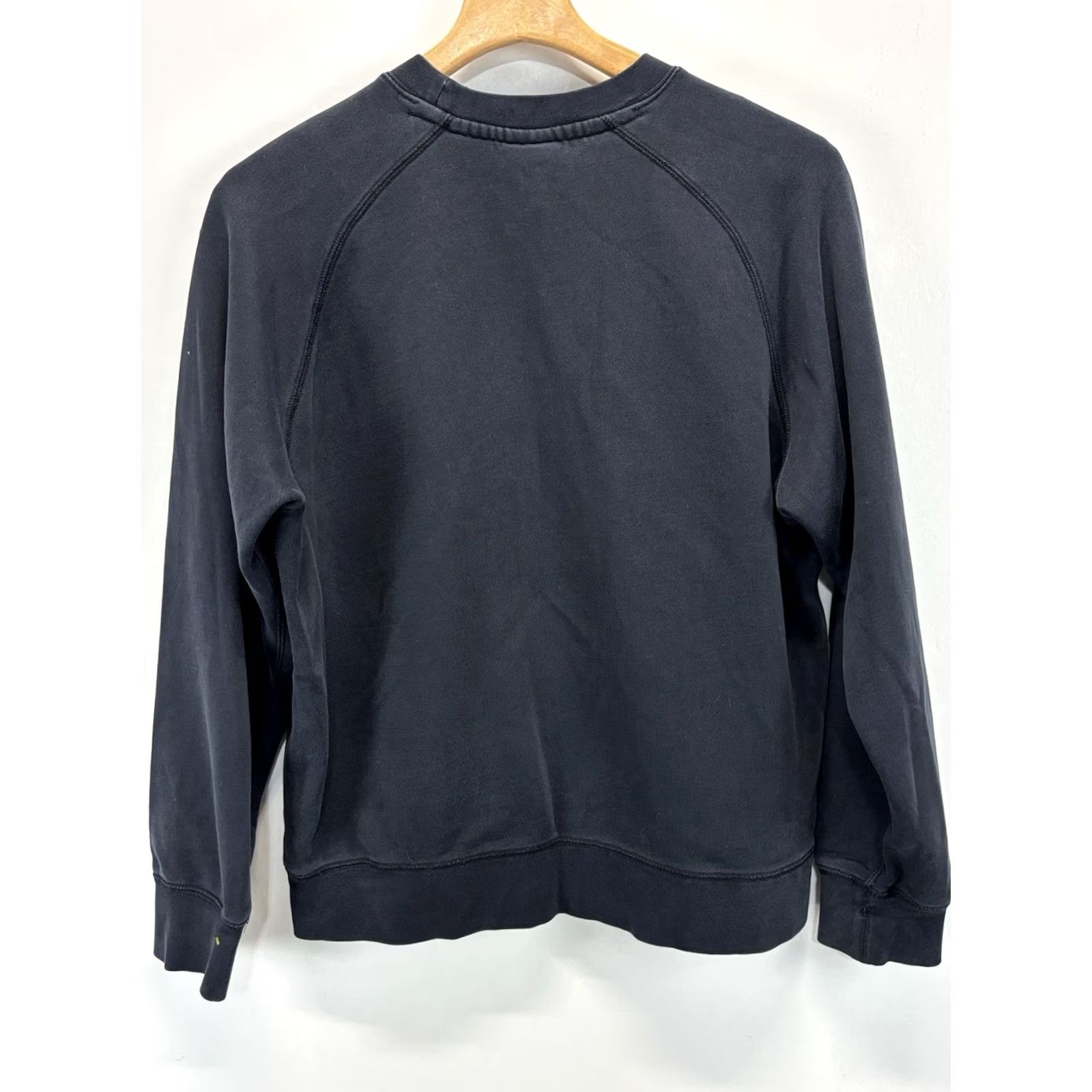 Nike VINTAGE Nike Sweatshirt Men's L Black Crew Neck Big Swoosh Logo Explode Filled Y2K Size US L / EU 52-54 / 3 - 4 Thumbnail