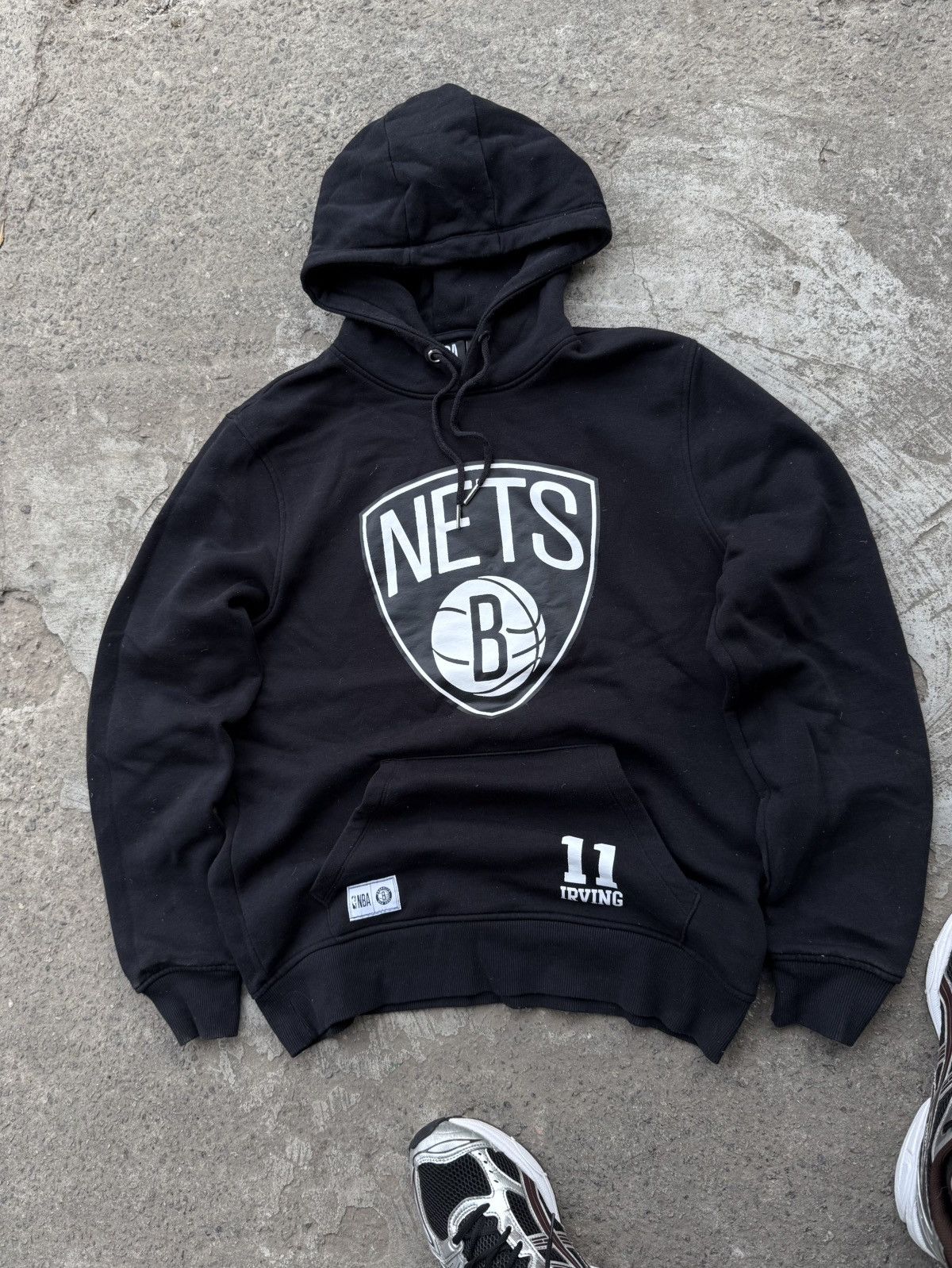 Primark NBA PRIMARK Y2K BROOKLYN NETS PULLOVER HYPE BAGGY HOODIE Size US L / EU 52-54 / 3 - 4 Thumbnail