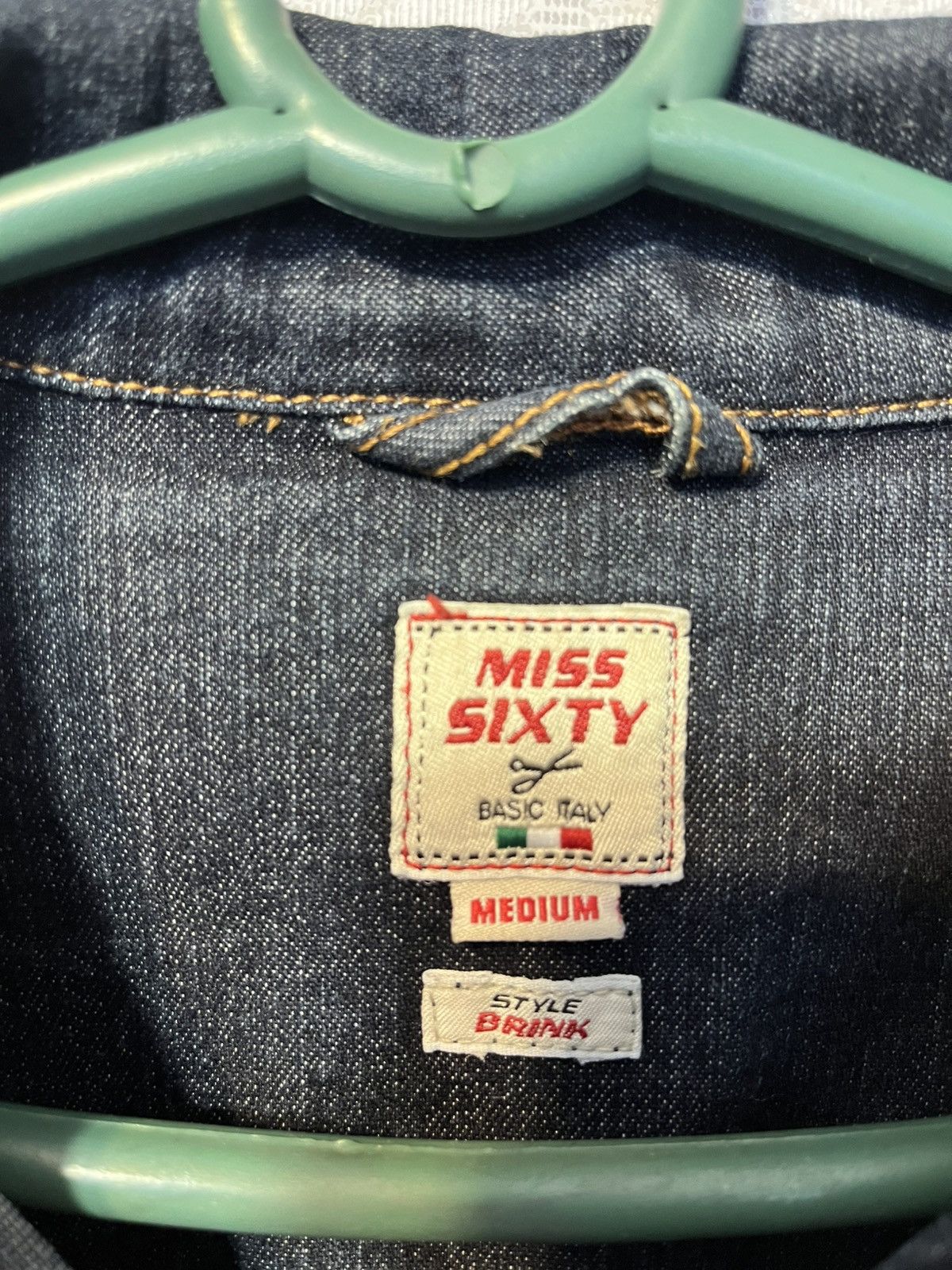 Miss Sixty Vintage Miss Sixty Brink Y2K Denim Jacket Made in Italy Size M / US 6-8 / IT 42-44 - 10 Thumbnail