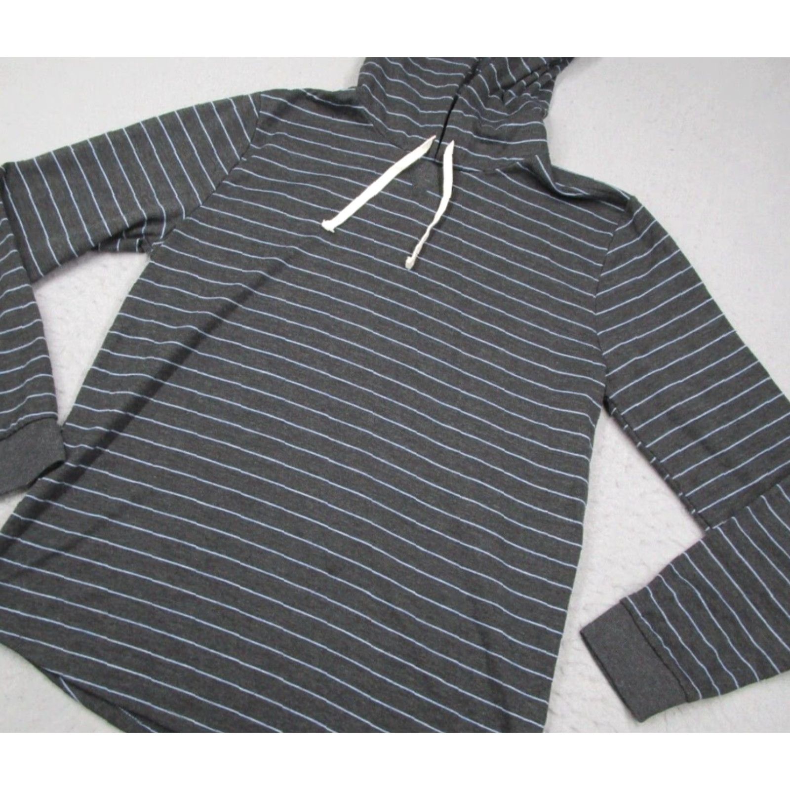 Marine Layer Marine Layer Hoodie Mens Medium Gray Double Knit Long Sleeve Pullover Beach Work Shirt Size US M / EU 48-50 / 2 - 2 Thumbnail