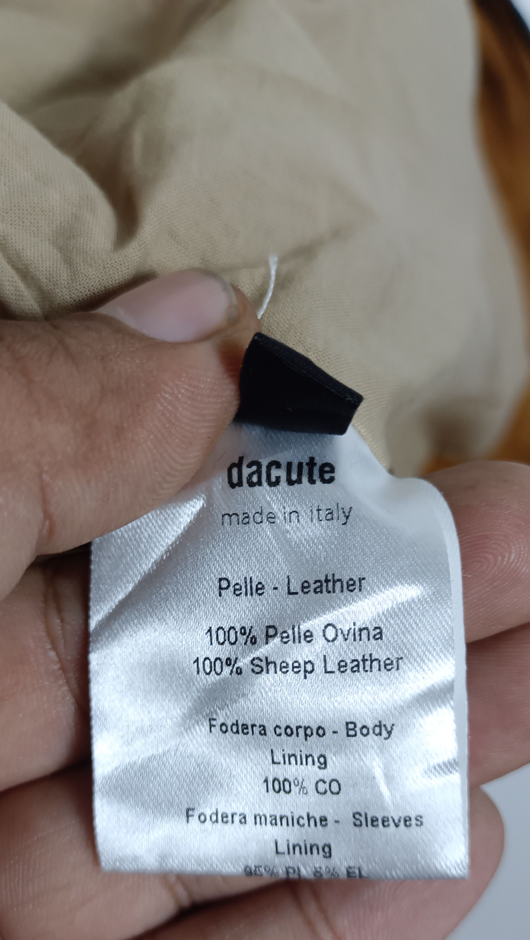 Dacute Dacute Riders Jacket Cordage Leather Men Jacket Size US M / EU 48-50 / 2 - 12 Thumbnail
