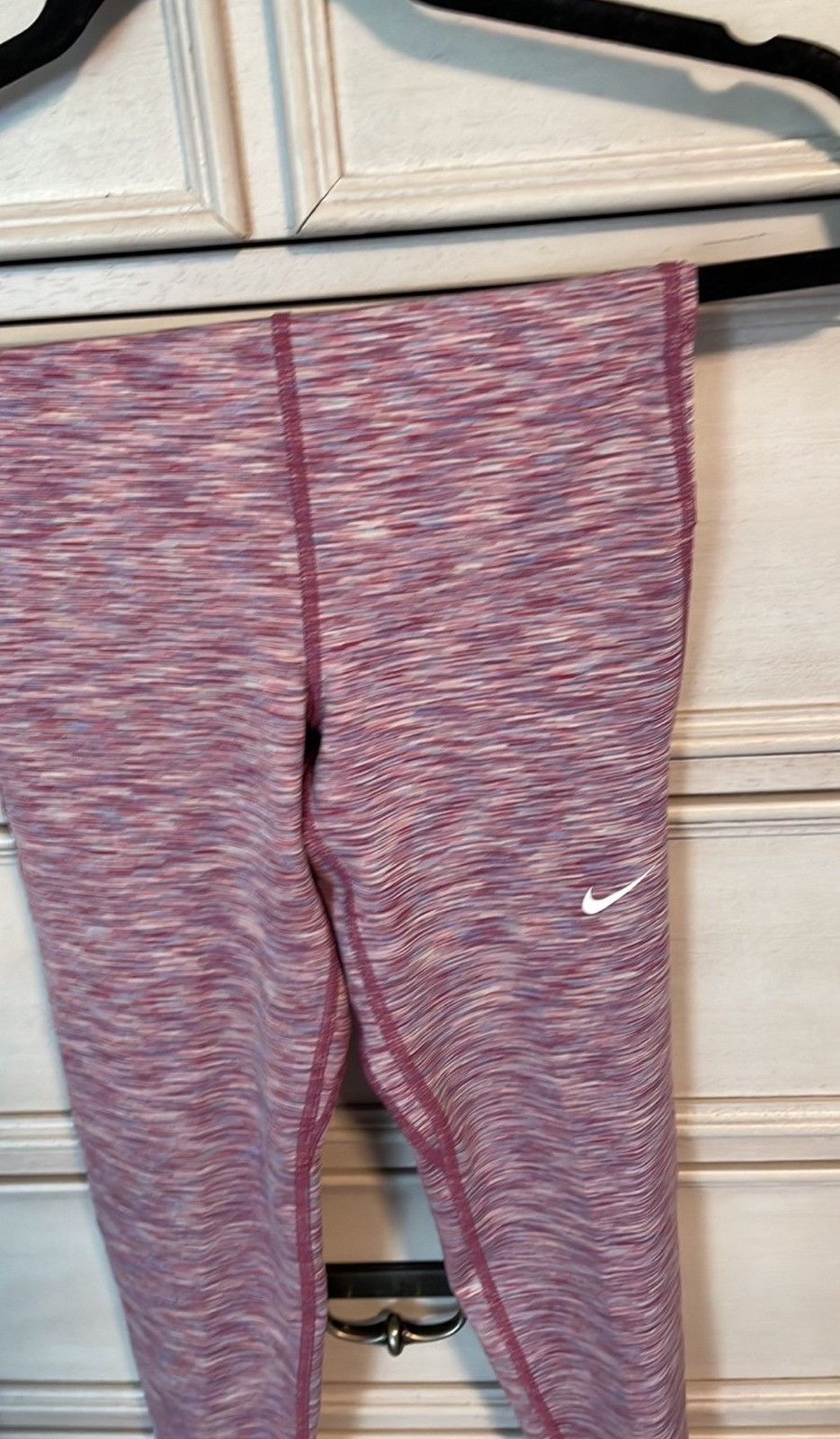 Nike Nike Women's PRO Space DYE Cropped Training Tights Size 26" / US 2 / IT 38 - 3 Thumbnail