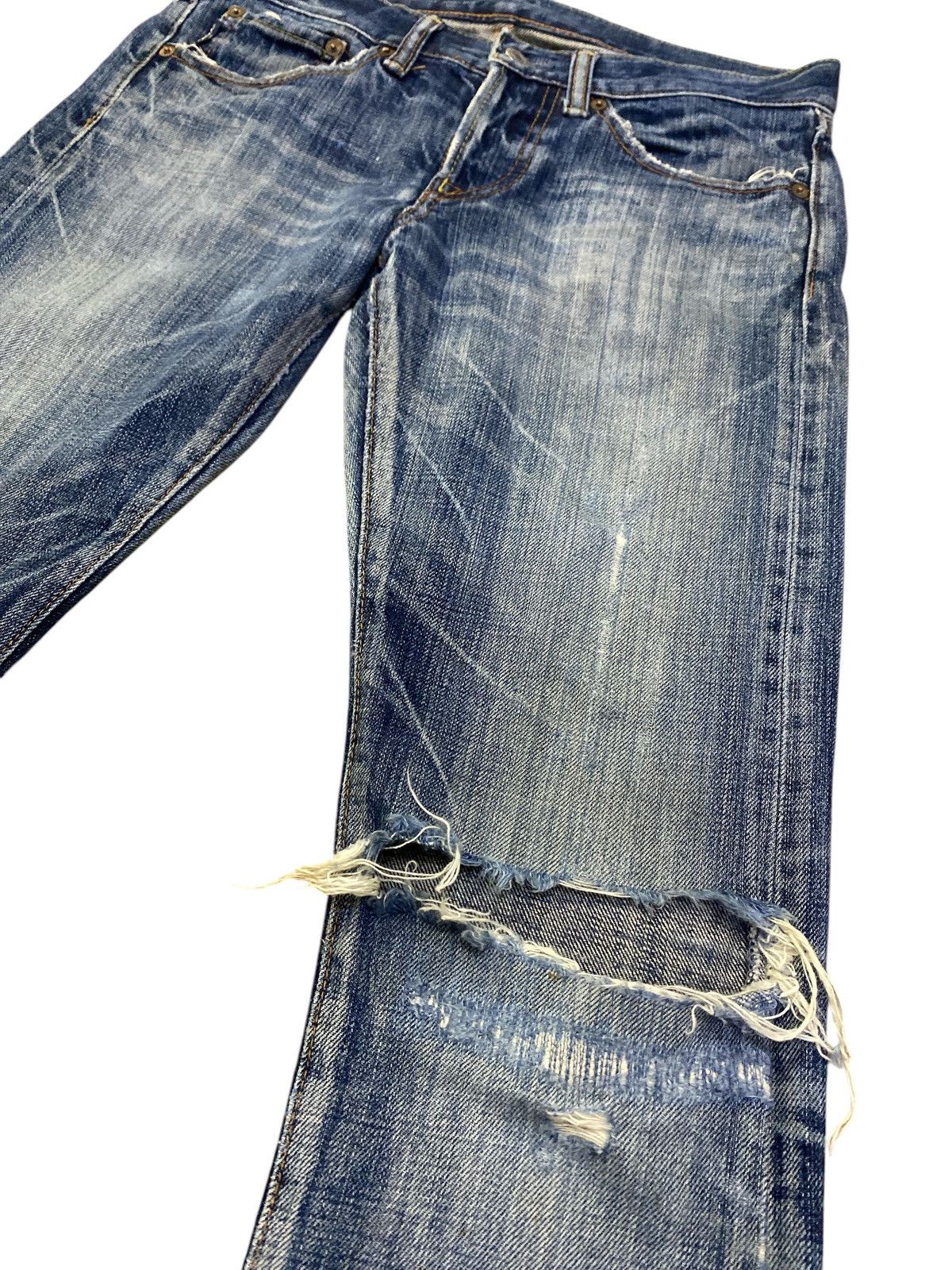 Eternal × If Six Was Nine × Vintage Vintage Eternal Skinny Jeans Distressed Denim Size US 30 / EU 46 - 5 Thumbnail