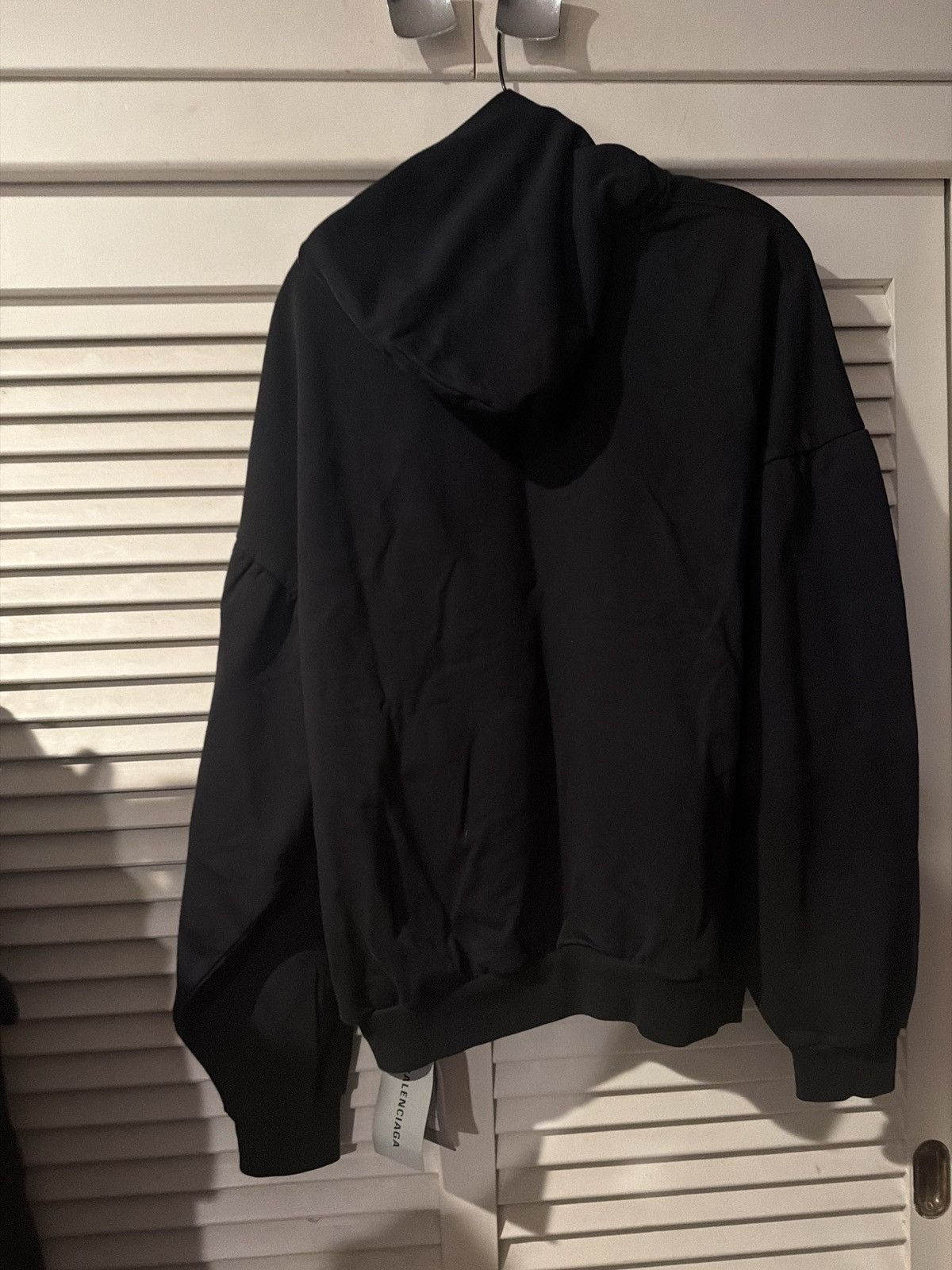 Balenciaga Balenciaga flip logo black hoodie size 1 Size US S / EU 44-46 / 1 - 2 Thumbnail