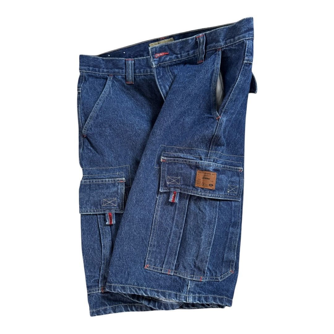 Vintage Y2K Baggy Skater Shorts Deadstock by Northpeak size 36 Size US 36 / EU 52 - 2 Thumbnail