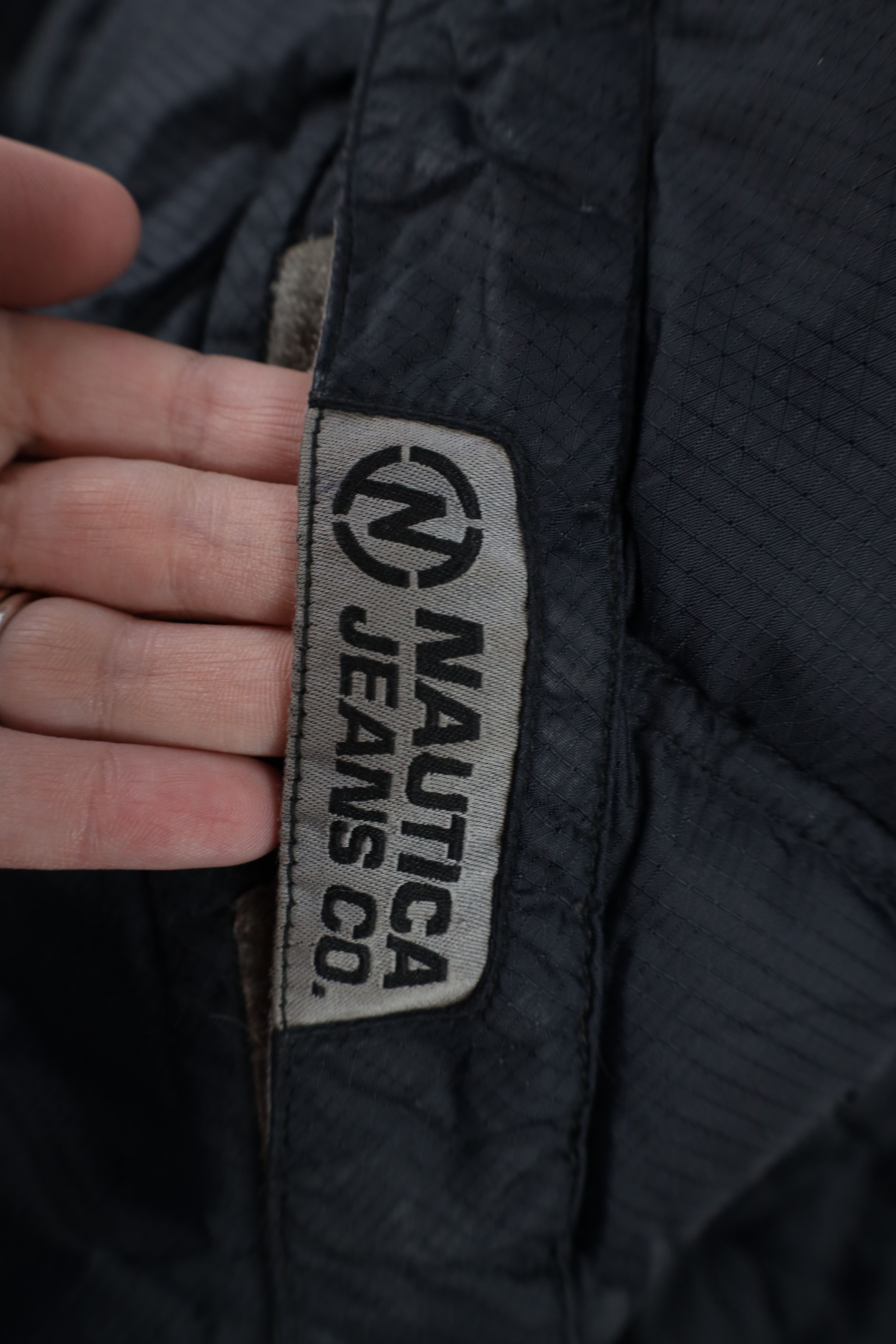 Nautica × Vintage Vintage 90s Nautica Spell Out Duck Down Puffer Jacket Size US M / EU 48-50 / 2 - 6 Thumbnail
