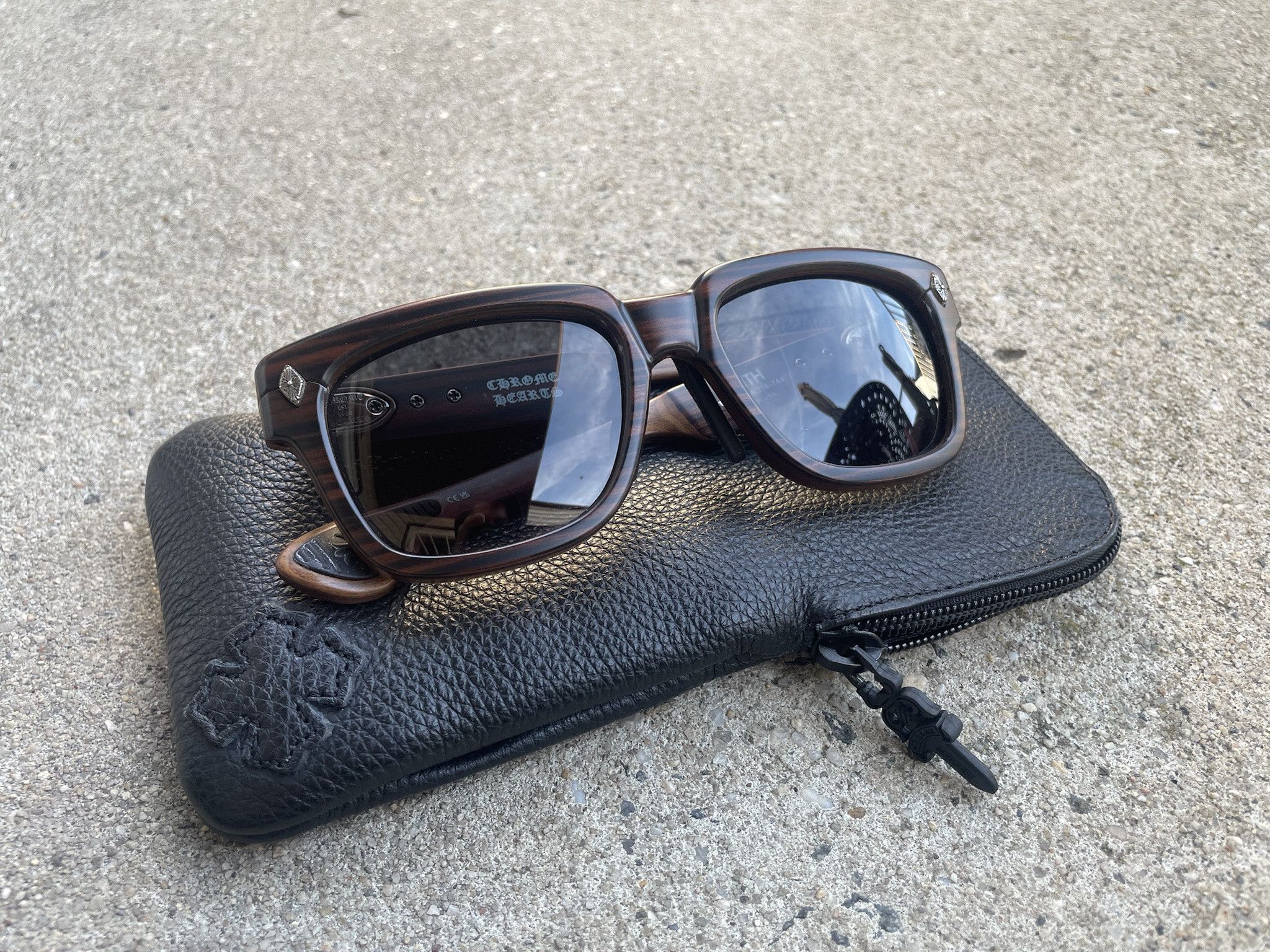 Chrome Hearts Chrome Hearts LILITH Dark Ebony Glasses Size ONE SIZE - 1 Thumbnail