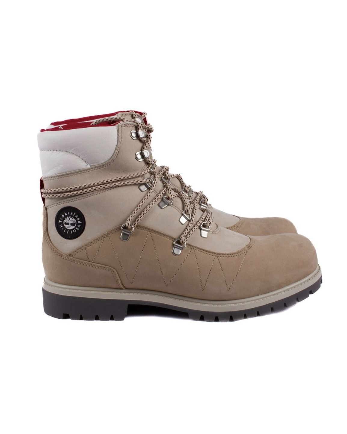 image of Timberland x Tommy Hilfiger Beige Suede Boots, Men's (Size 11)