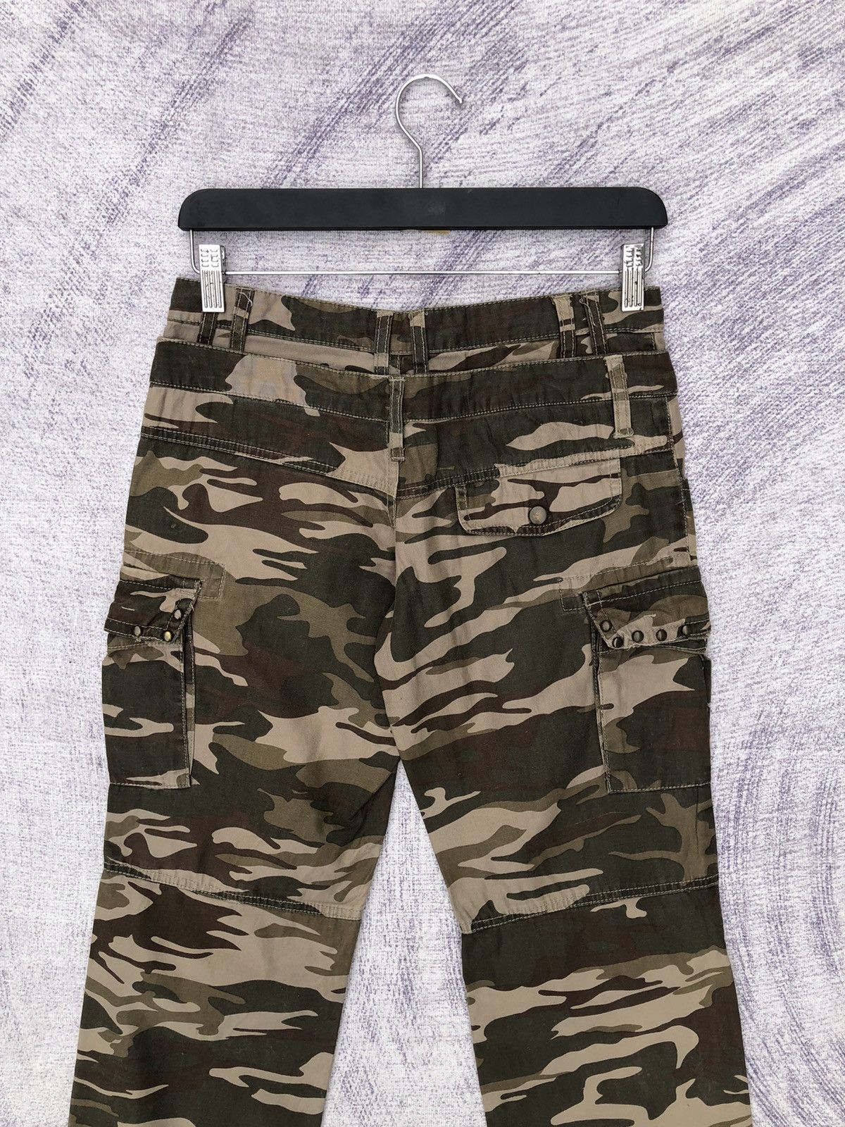 Japanese Brand × Punk and Yo Veryrare Military Cargo Multipocket Tactical Pants Size US 29 - 10 Thumbnail