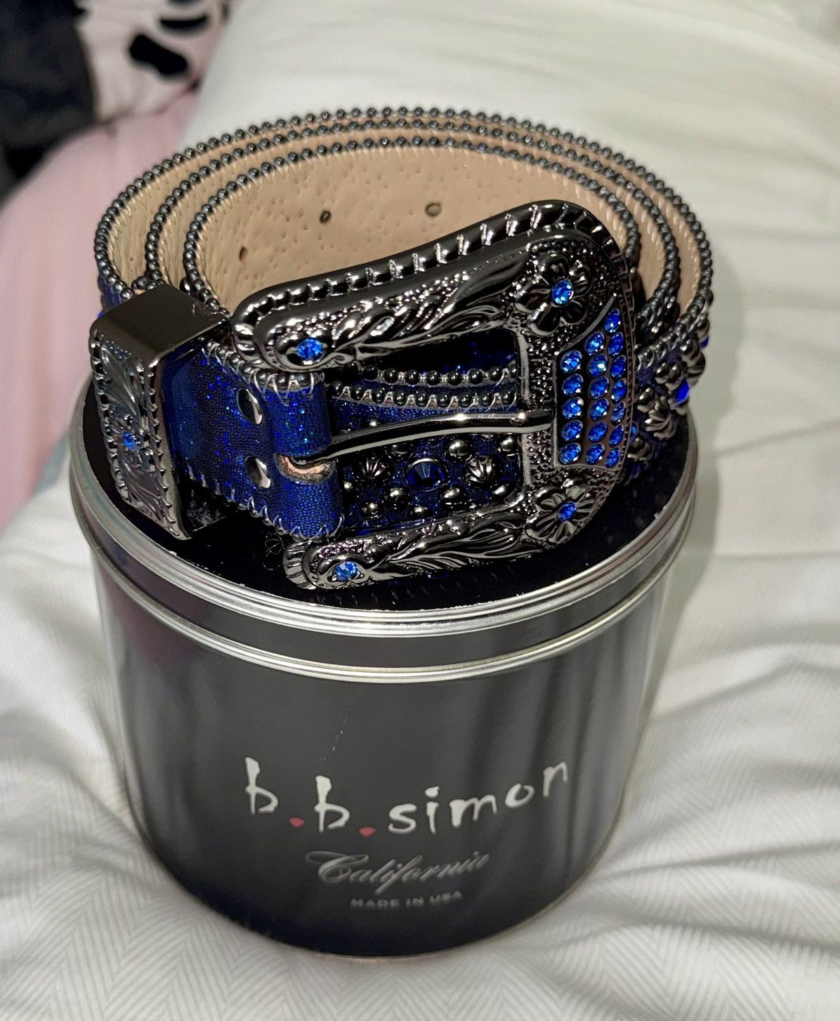 B.B. Simon B.B Simon Belt Size 38 - 1 Thumbnail