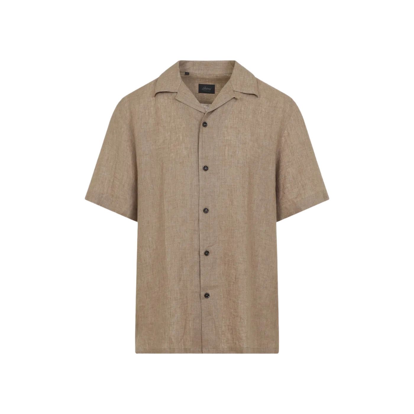 BRIONI Rope Linen Cuban Shirt New