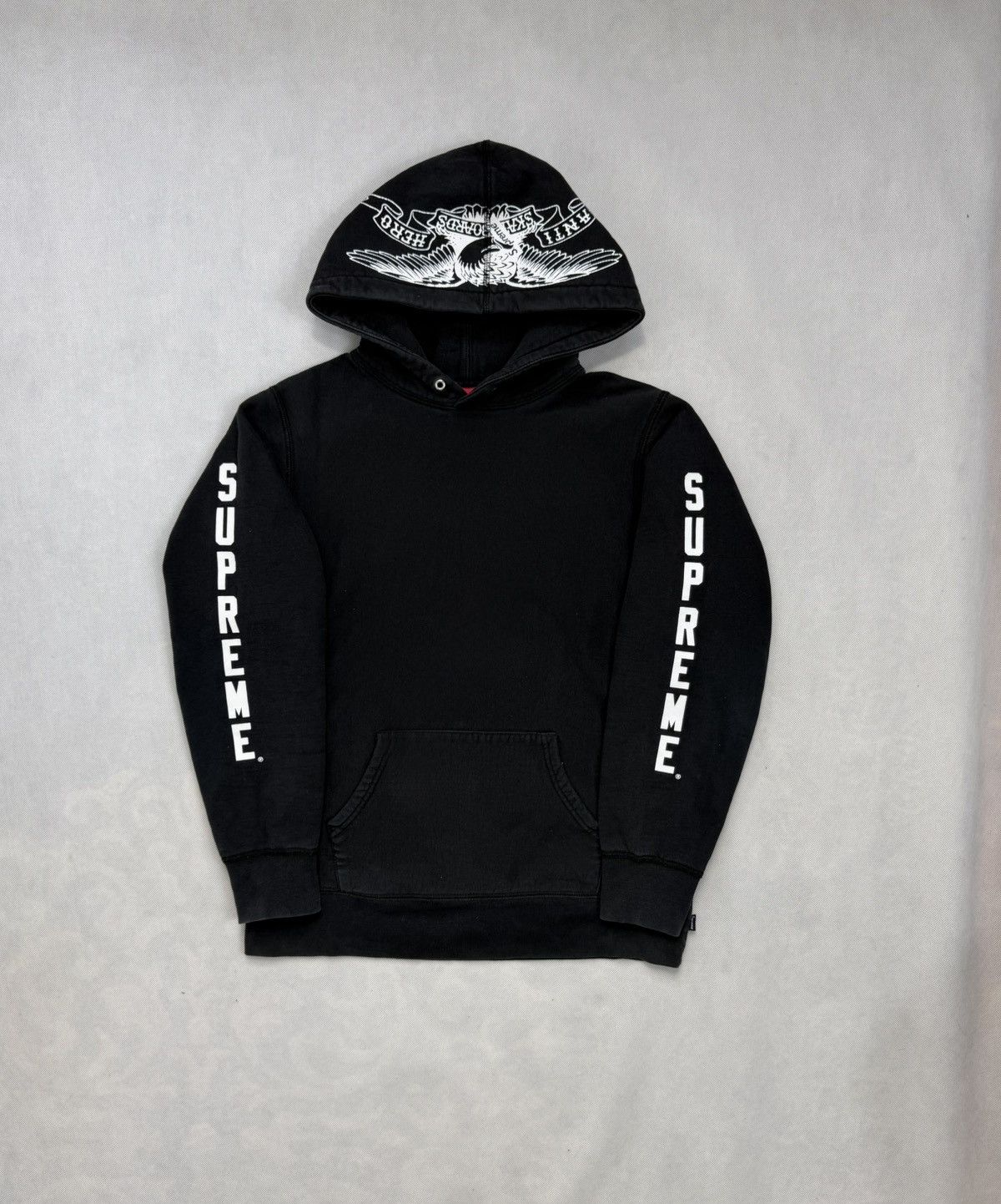 Supreme Supreme Anti Hero SS16 Logo Sweatshirt 100% Cotton Size US M / EU 48-50 / 2 - 1 Thumbnail