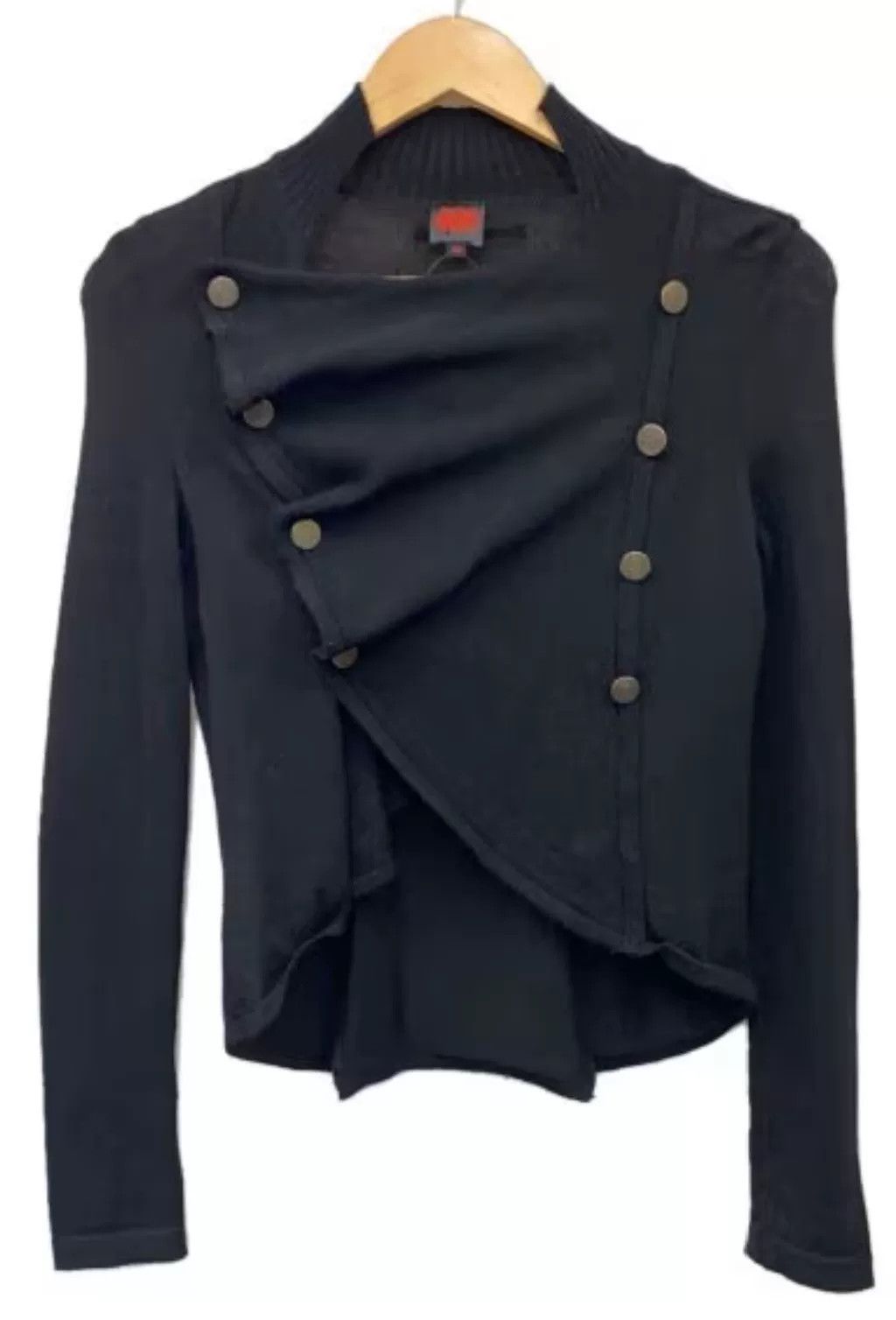 Jean Paul Gaultier Jean Paul Gaultier Lightweight Wool Cardigan Size S / US 4 / IT 40 - 1 Thumbnail