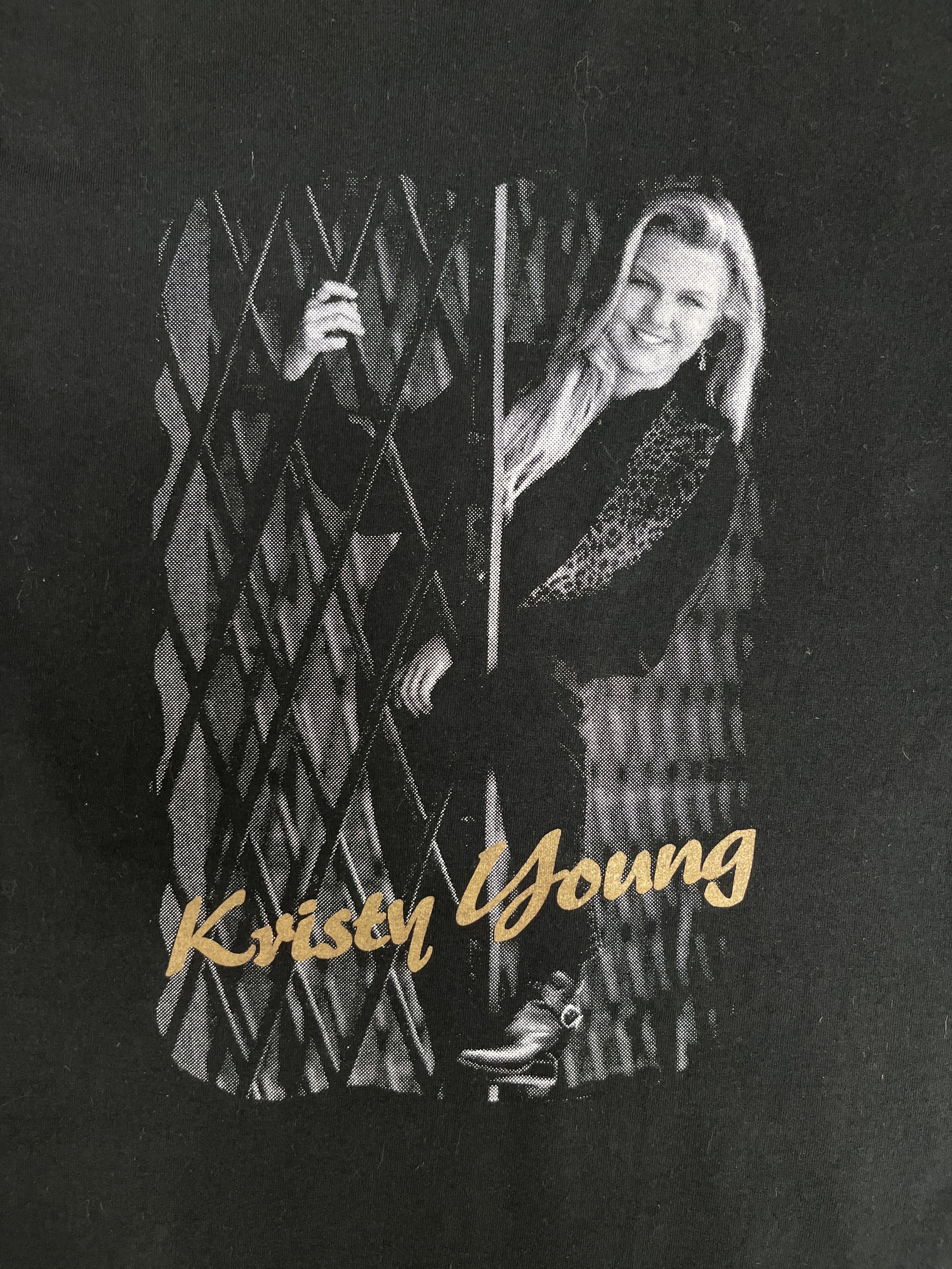 Vintage Kristy Young Get A Life Vintage Black T-Shirt Tee Size US XL / EU 56 / 4 - 2 Thumbnail