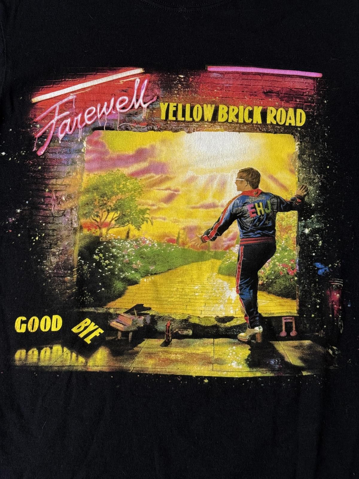 Designer Elton John Tour T-shirt Farewell Tour 2022 Tee - M Size US M / EU 48-50 / 2 - 3 Thumbnail
