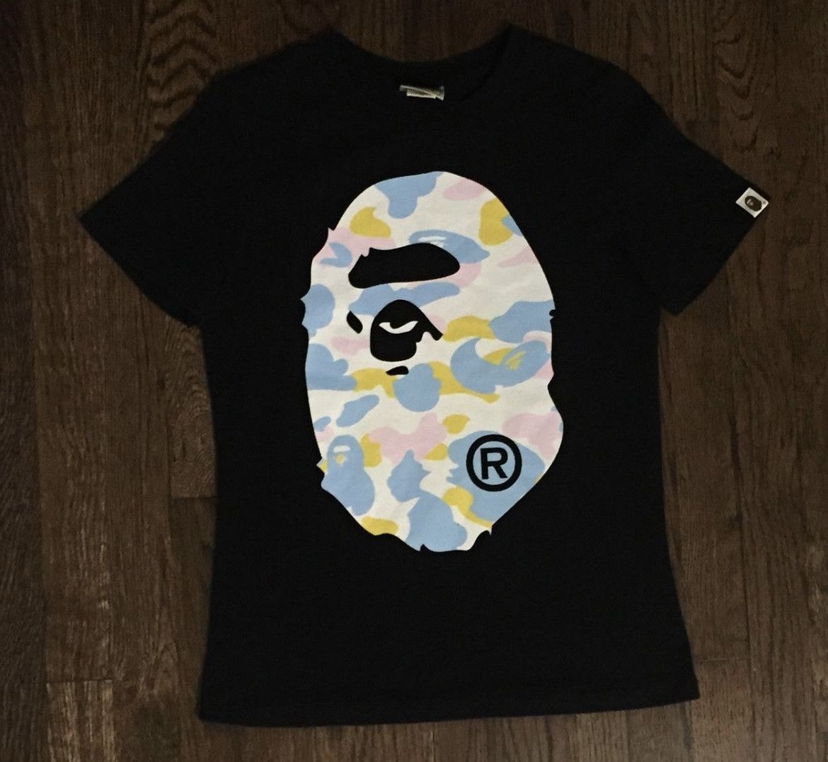 Bape Bape cotton candy camo tee shirt Size S / US 4 / IT 40 - 1 Thumbnail