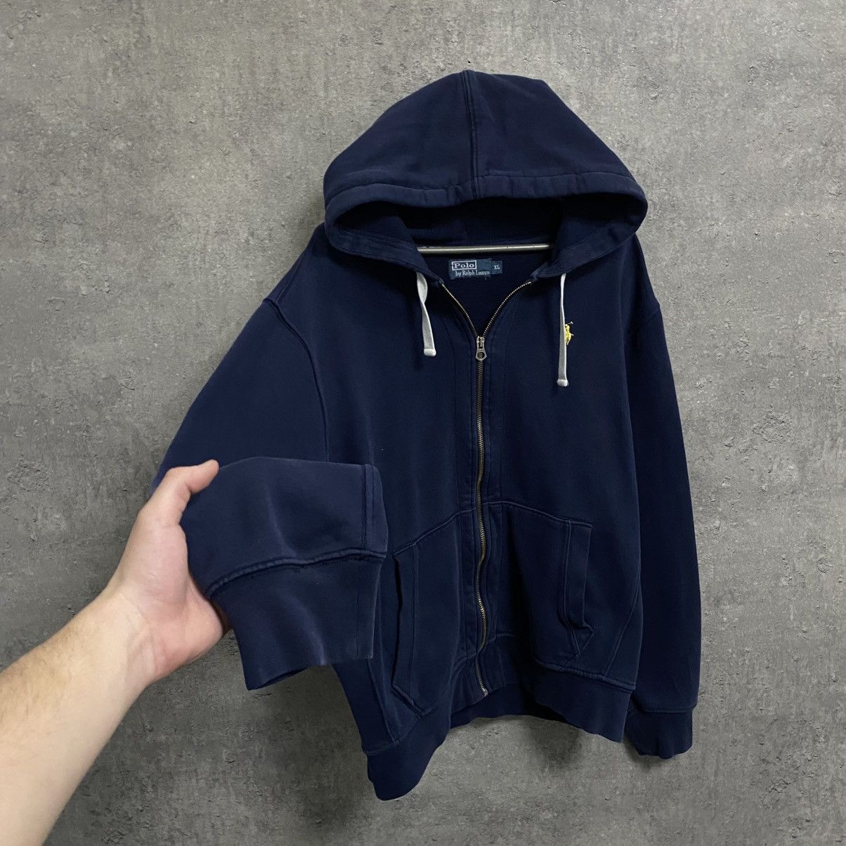 Polo Ralph Lauren Vintage Polo Ralph Lauren Zip Hoodie Y2K Size US XL / EU 56 / 4 - 2 Thumbnail