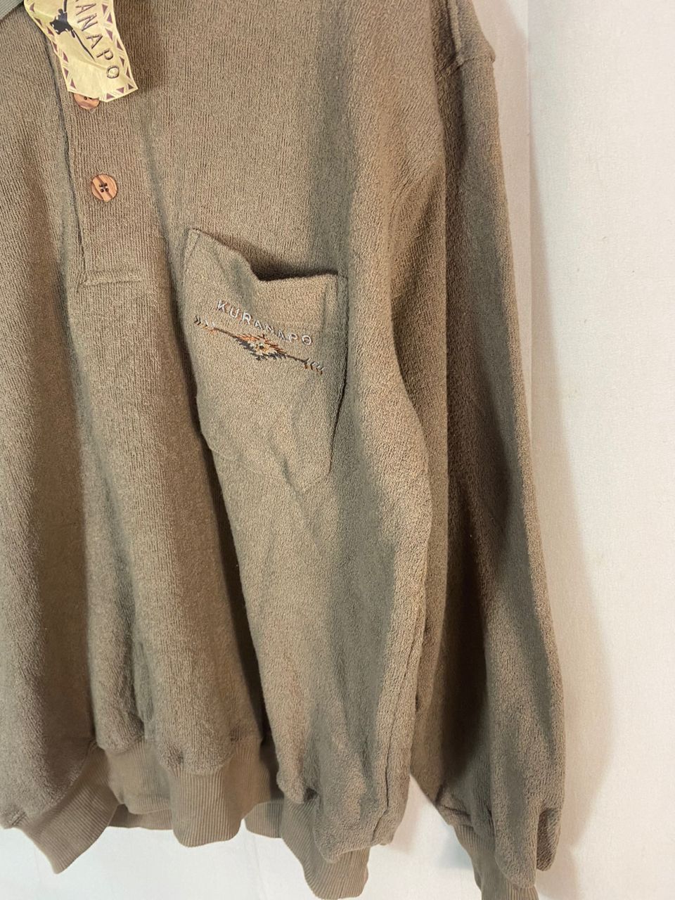 Native Vintage kuranapo single pocket sweatshirt new with tag Size US M / EU 48-50 / 2 - 3 Thumbnail