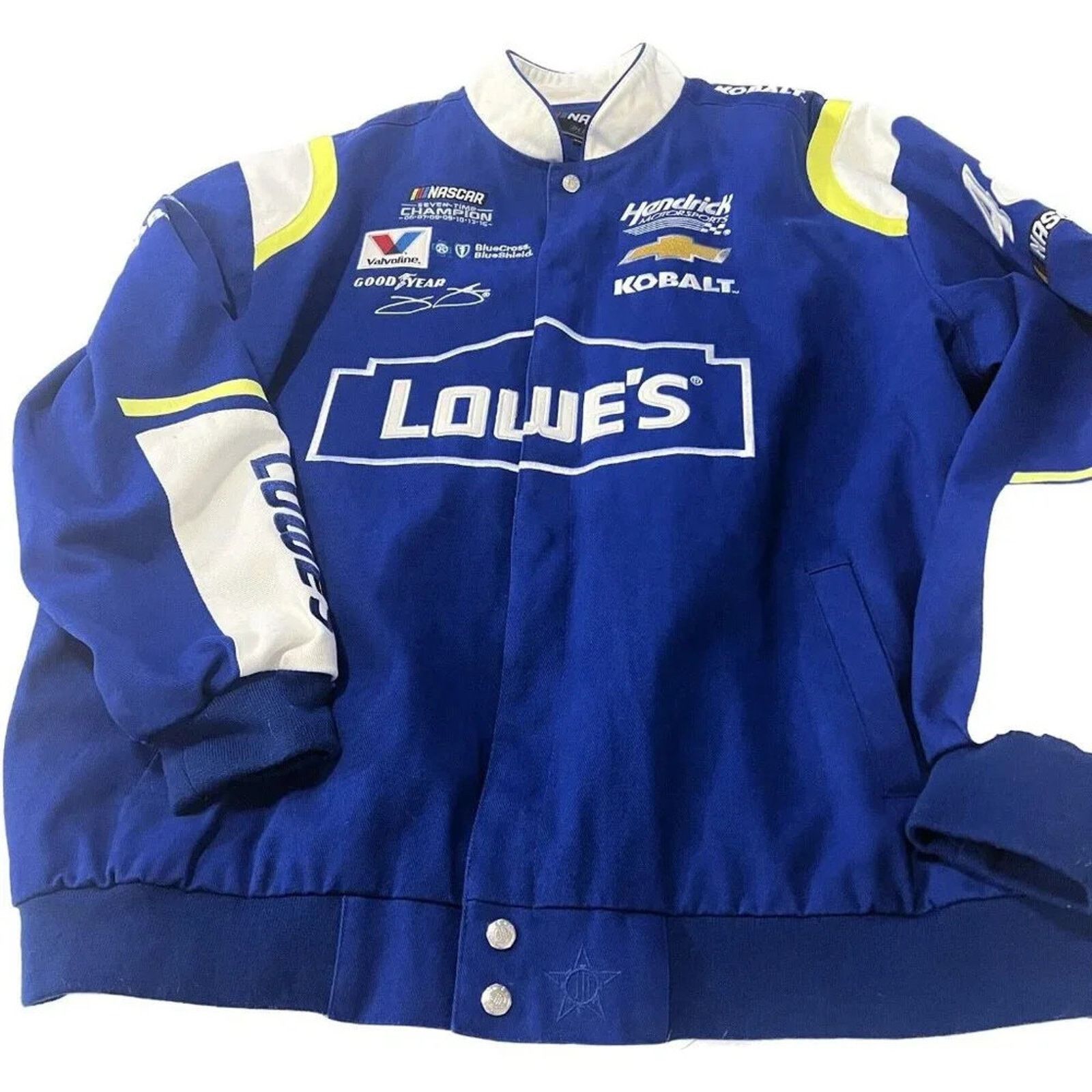 JH Design Nascar Jimmie Johnson Lowe's JH Design Racing Jacket 2XL New Size US XXL / EU 58 / 5 - 2 Thumbnail
