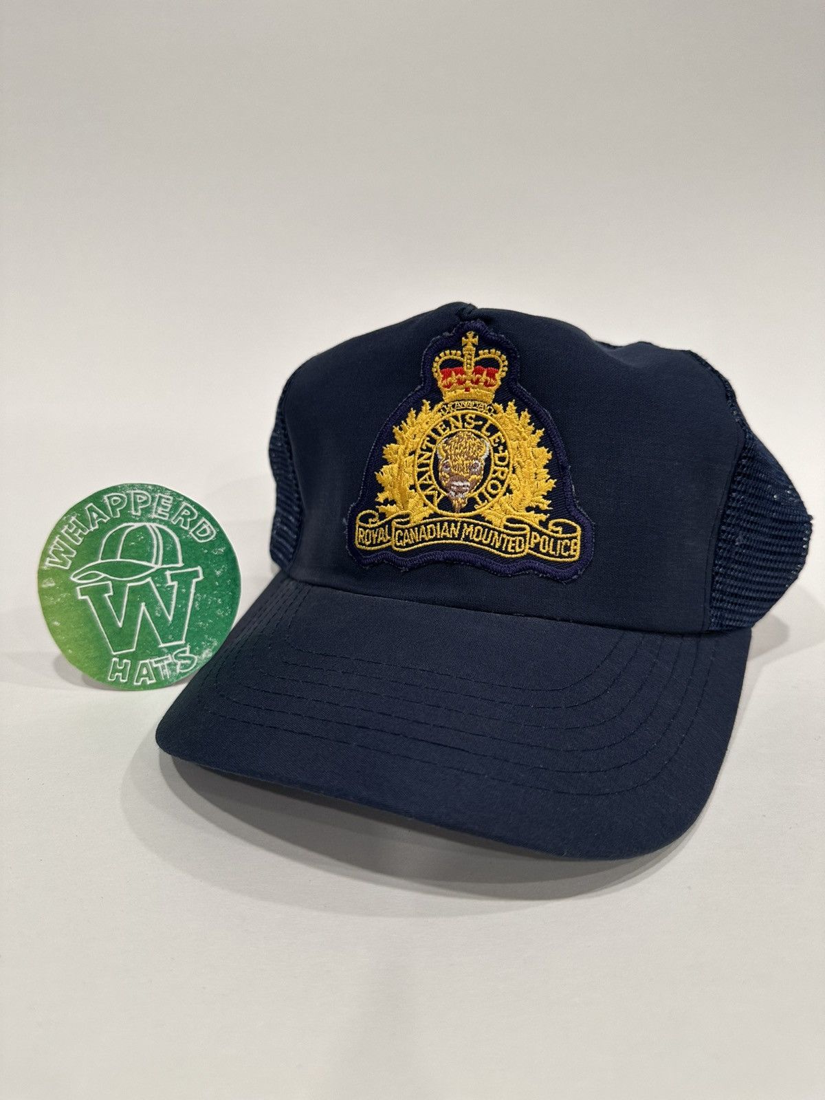 Vintage Vintage RCMP Trucker Snapback Size ONE SIZE - 1 Thumbnail