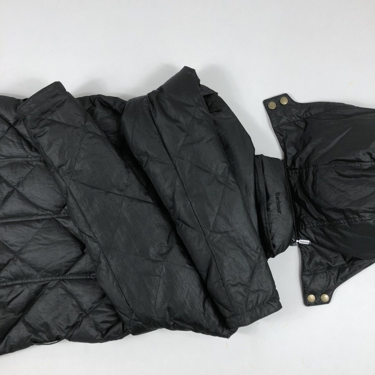 Barbour × Belstaff × Designer BARBOUR International Nation Hooded Down Parka Jacket Coat 8 Size M / US 6-8 / IT 42-44 - 11 Thumbnail