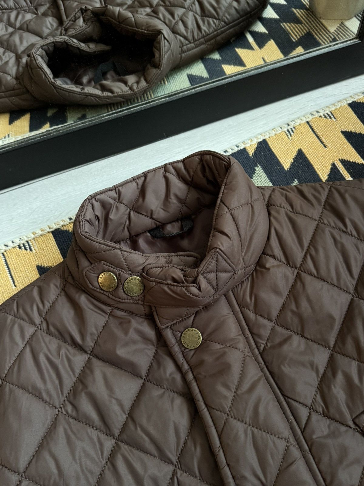 Barbour Vintage Barbour Quilted Brown Jacket Size US M / EU 48-50 / 2 - 8 Thumbnail