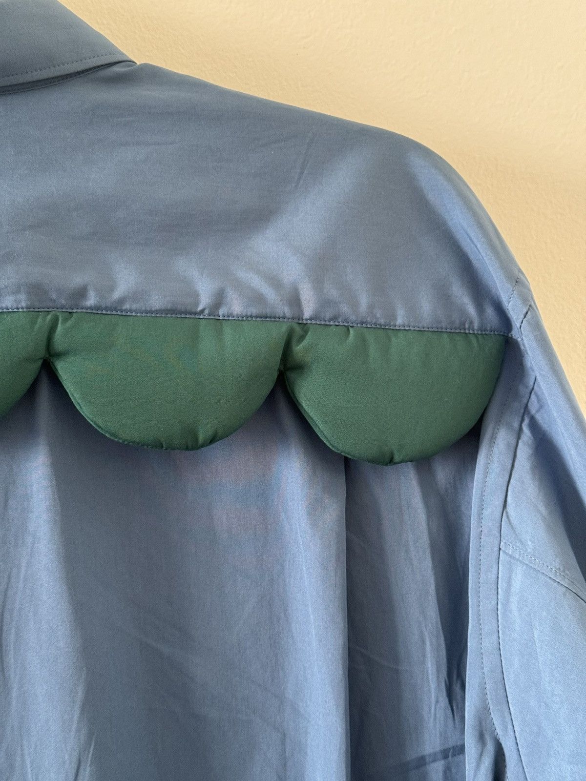 Comme des Garcons SHIRT COMME DES GARÇONS SHIRT blue padded SHIRT Size US L / EU 52-54 / 3 - 6 Thumbnail