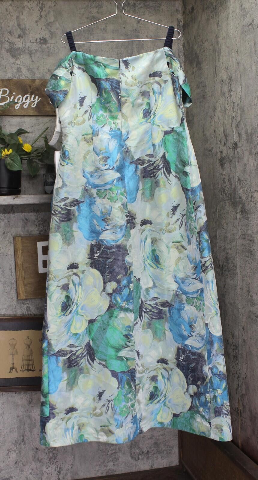 Other Nwt Aidan Mattox By Adrianna Papell Dress Blue Multi 18 Size XXL / US 16-18 / IT 52-54 - 2 Thumbnail