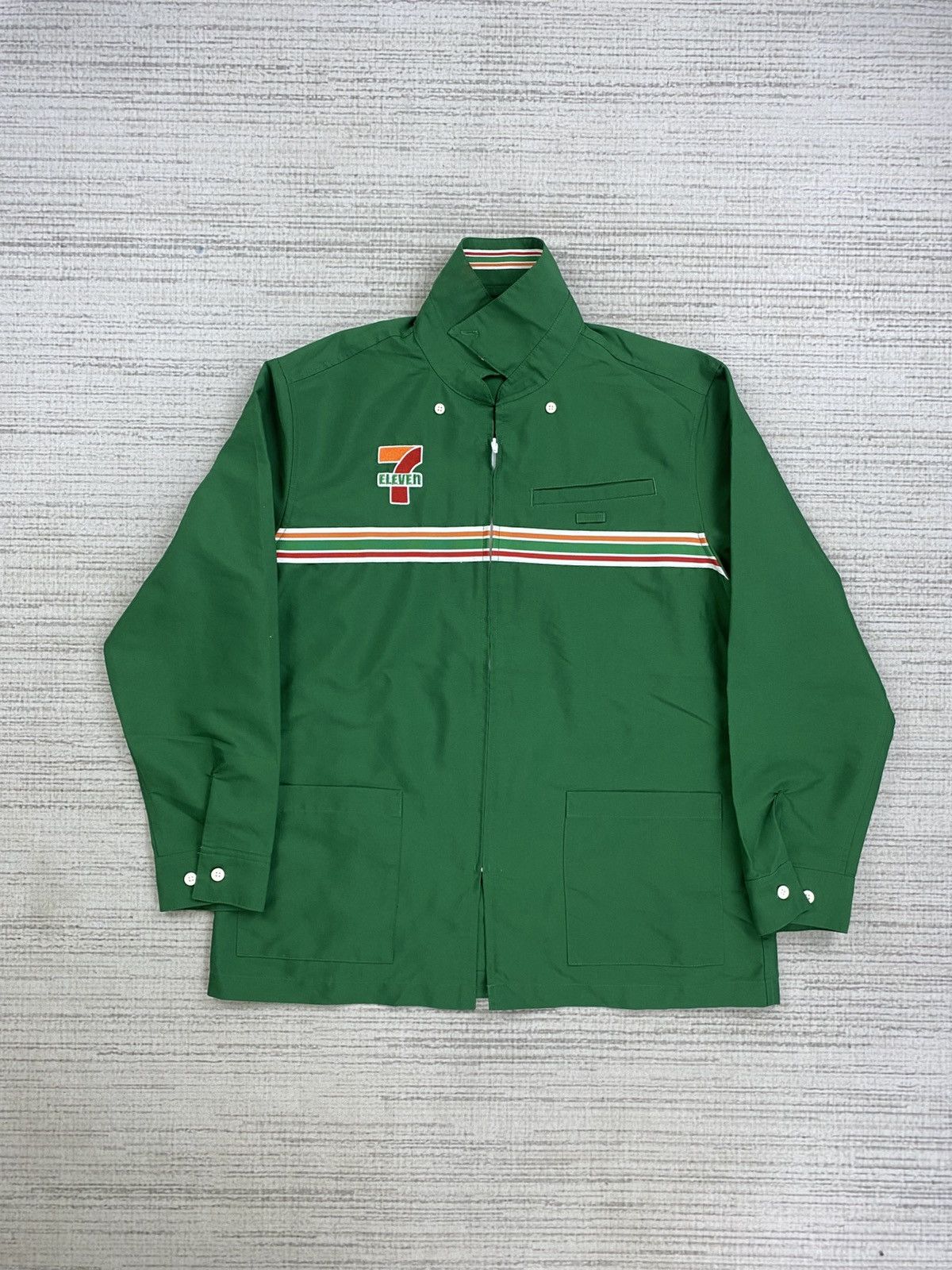 Japanese Brand × Vintage Vintage 7 Eleven Japan Uniform Long Sleeve Jacket Size US M / EU 48-50 / 2 - 5 Thumbnail