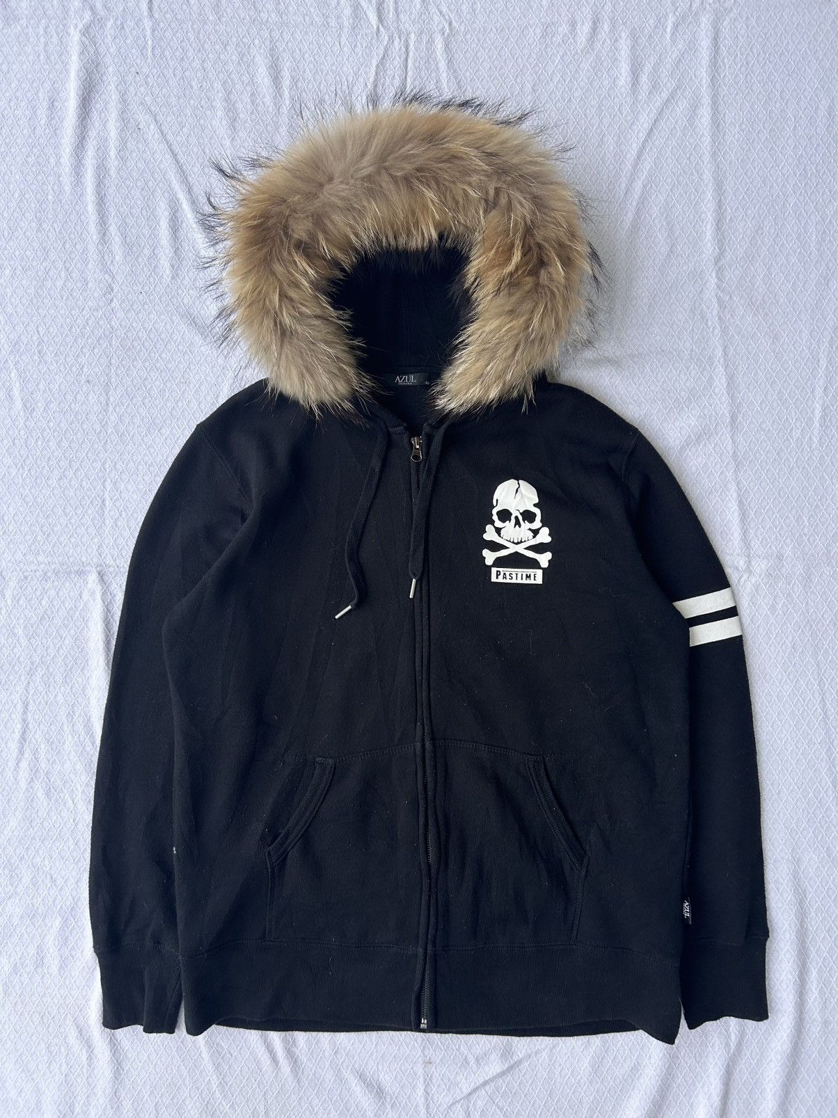 Japanese Brand Azul japanese style fur zip hoodie Size US L / EU 52-54 / 3 - 1 Thumbnail