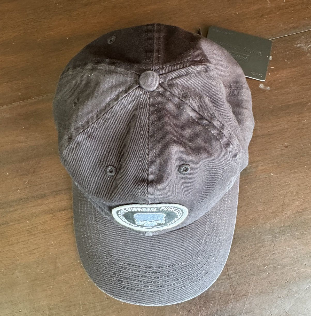 Number (N)ine × Supreme Supreme Number (N)ine 6-panel Cap Hat Black Size ONE SIZE - 5 Thumbnail