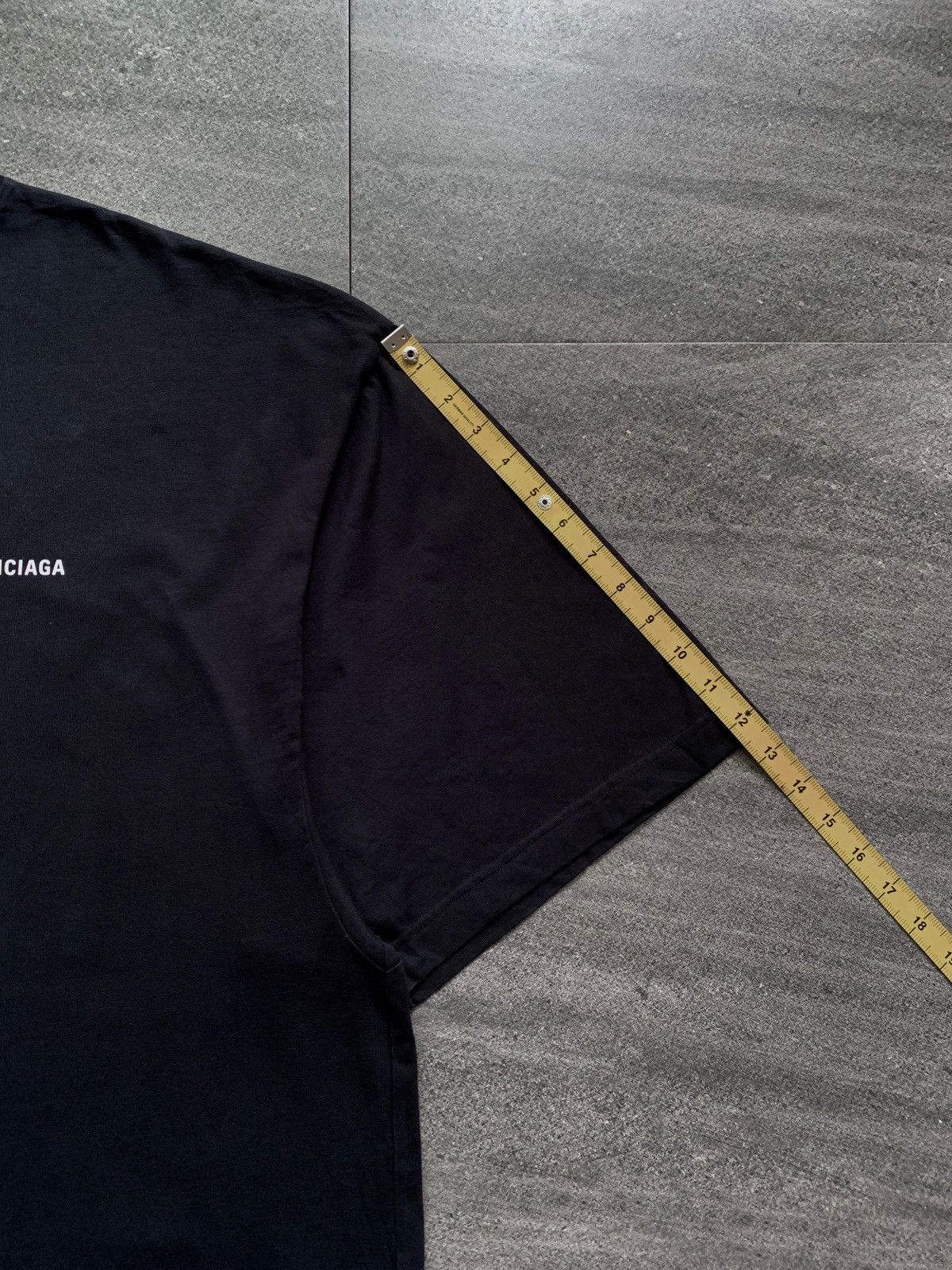 Balenciaga FREE TAX! Defile Logo tee Size US M / EU 48-50 / 2 - 13 Thumbnail