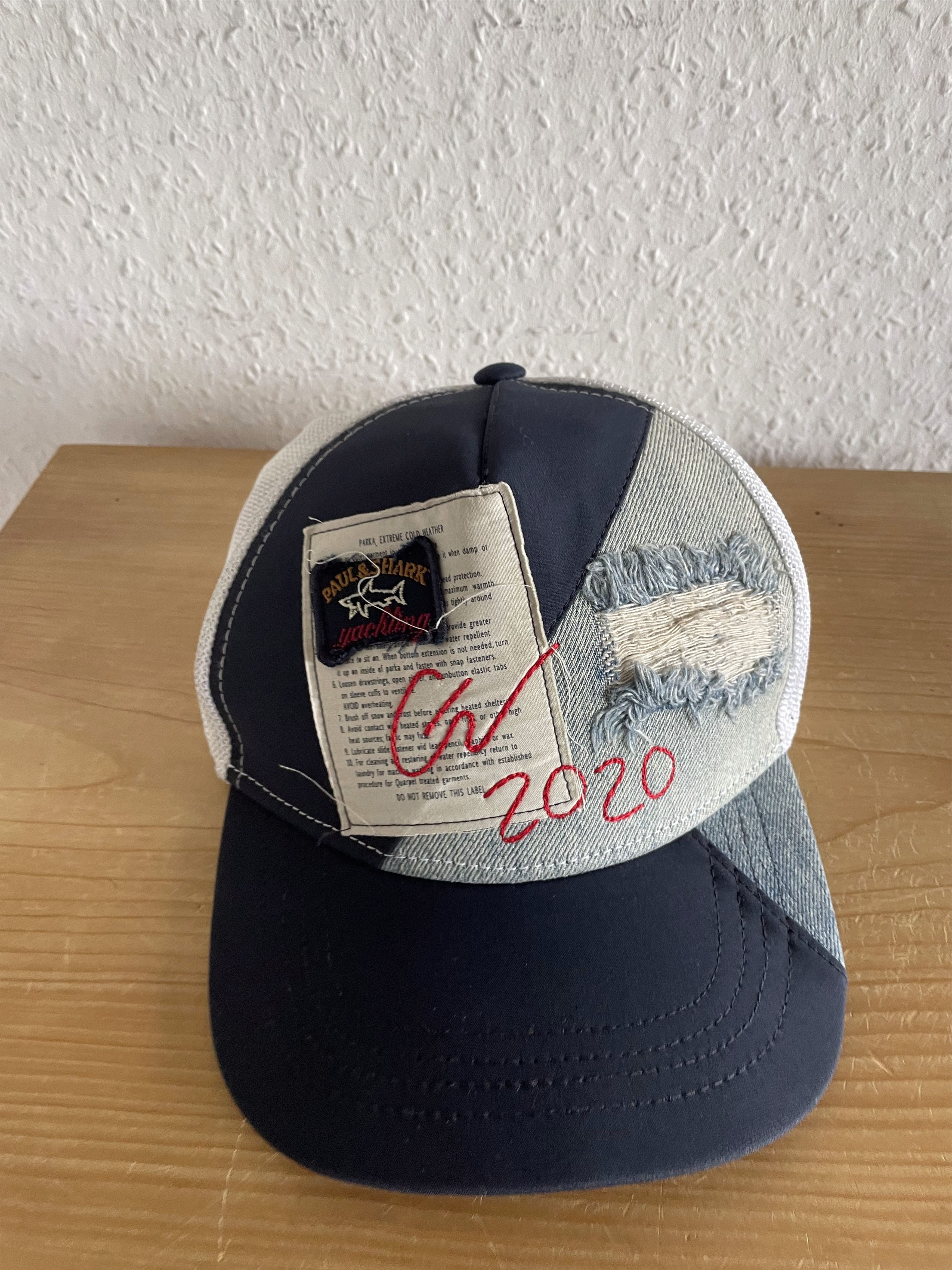 Greg Lauren × Paul & Shark Patchwork Cap Size ONE SIZE - 7 Thumbnail