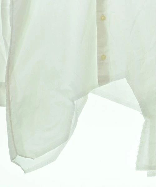 Comme des Garcons Black Shirt Casual Plain Uneven Hem Long Sleeve White Size US L / EU 52-54 / 3 - 4 Thumbnail