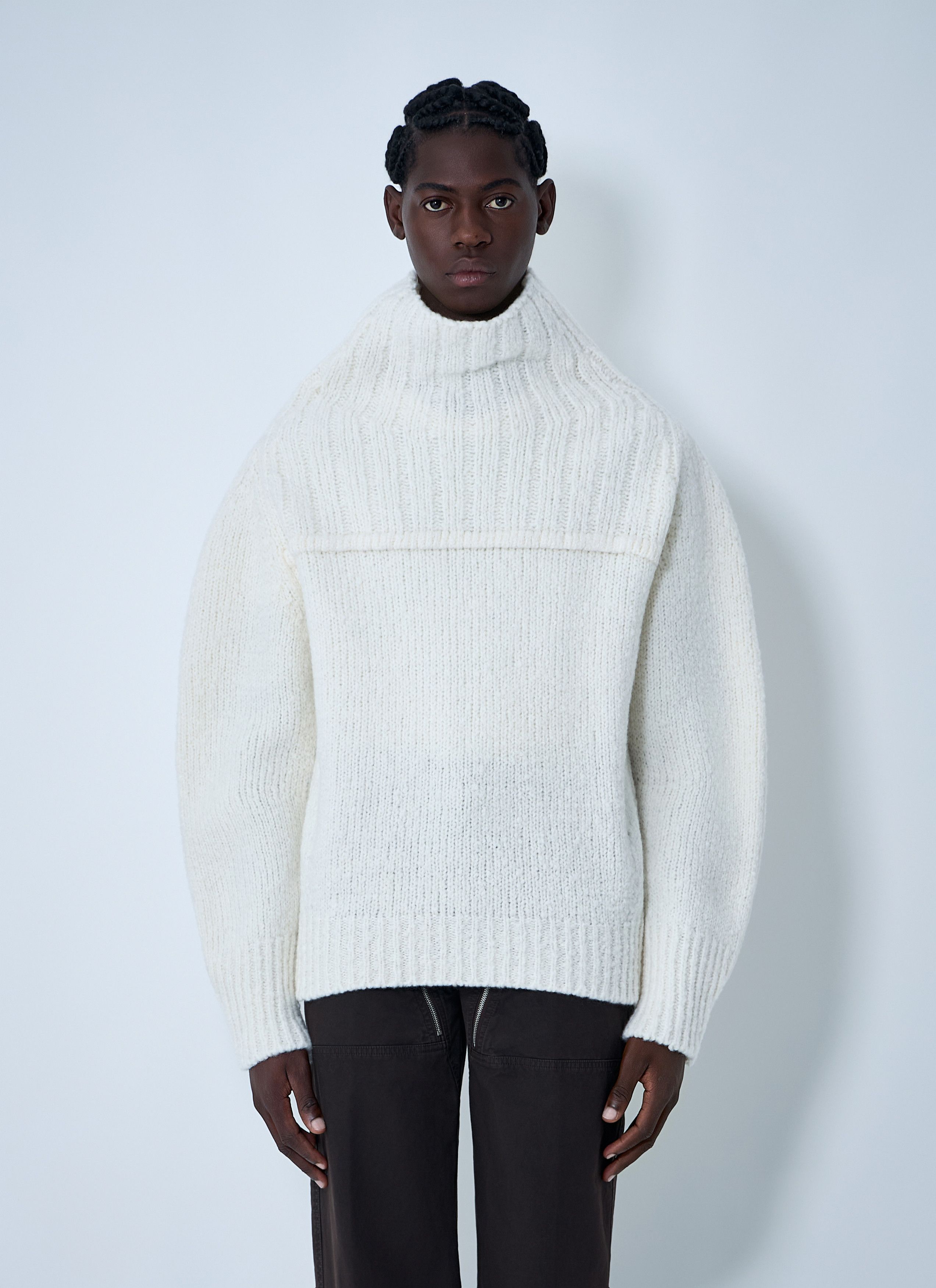 Dries Van Noten Wool Sweater Size US S / EU 44-46 / 1 - 1 Thumbnail