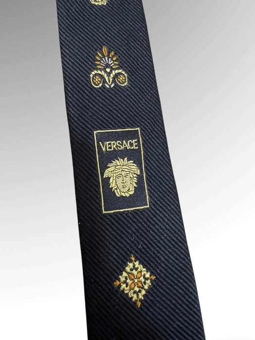 Claude Montana × Etro × Versace Luxury Designer Silk Tie Set – Versace,Etro & Claude Montana Size ONE SIZE - 6 Thumbnail
