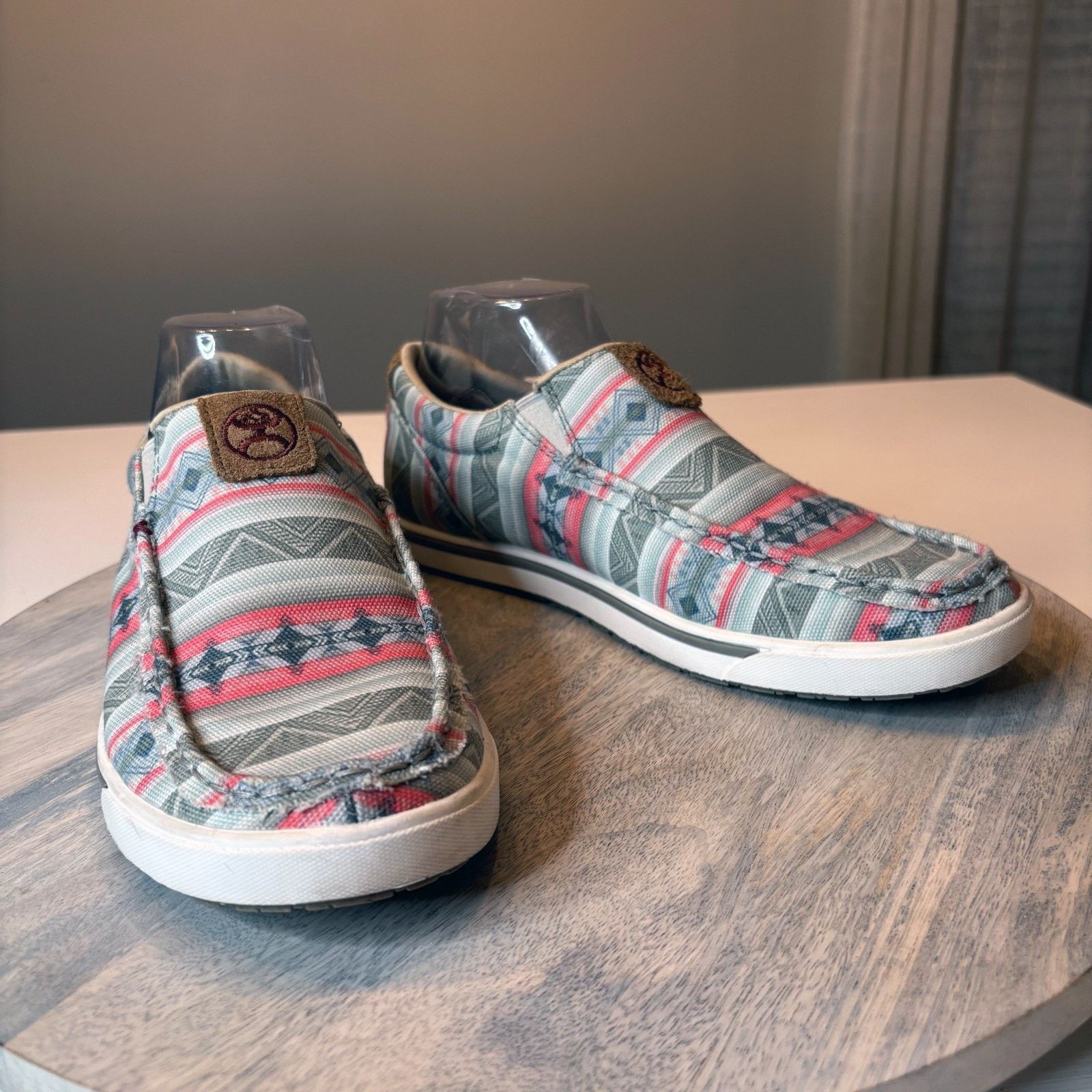 Twisted X Twisted X Hooey Aztec Slip On Loafer Shoes Women’s Size 8 M Size US 8 / IT 38 - 3 Thumbnail