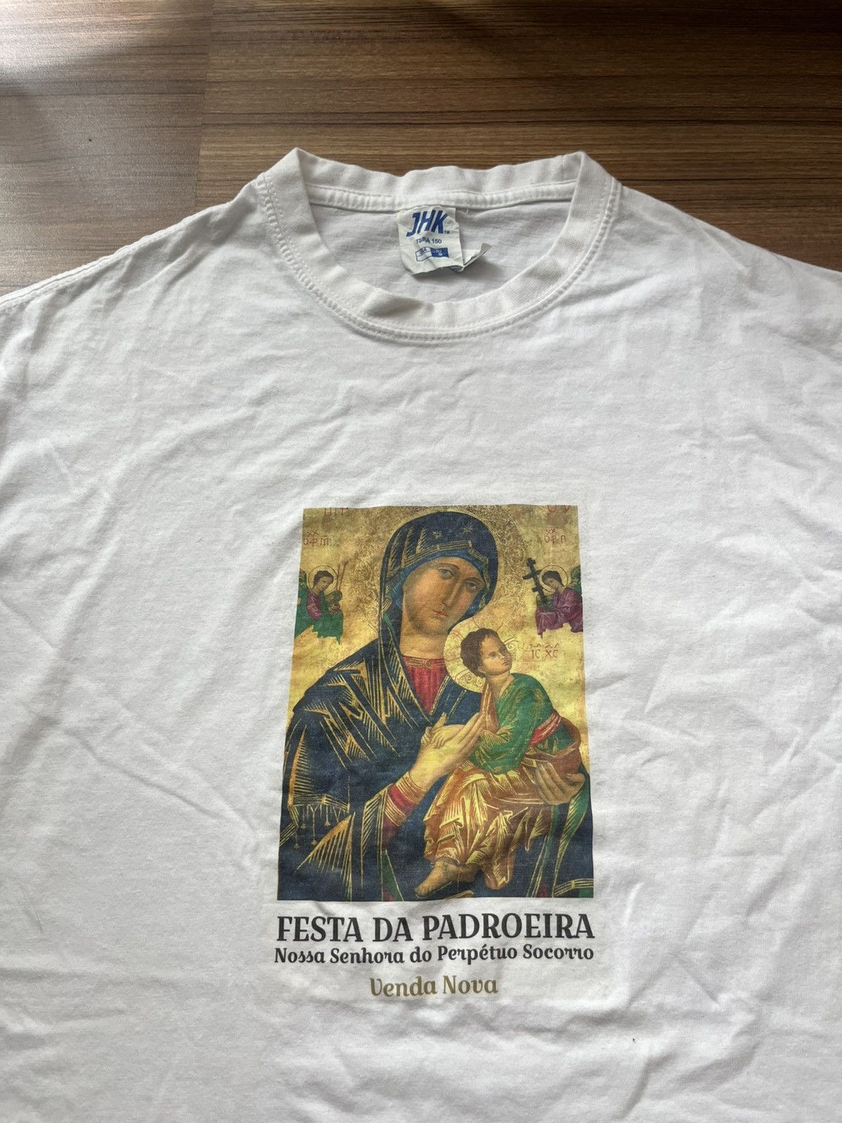 Vintage Vintage Virgin mary tee Size US M / EU 48-50 / 2 - 1 Thumbnail