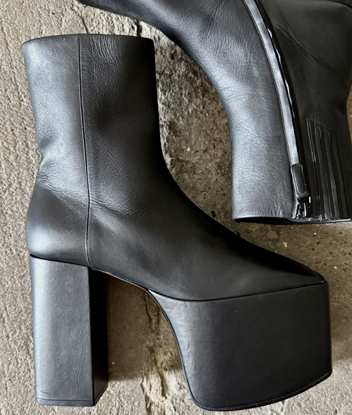 Balenciaga Balenciaga - Demna - FW16 - Runway Platform Boots -Calf Skin Size US 8 / IT 38 - 8 Thumbnail