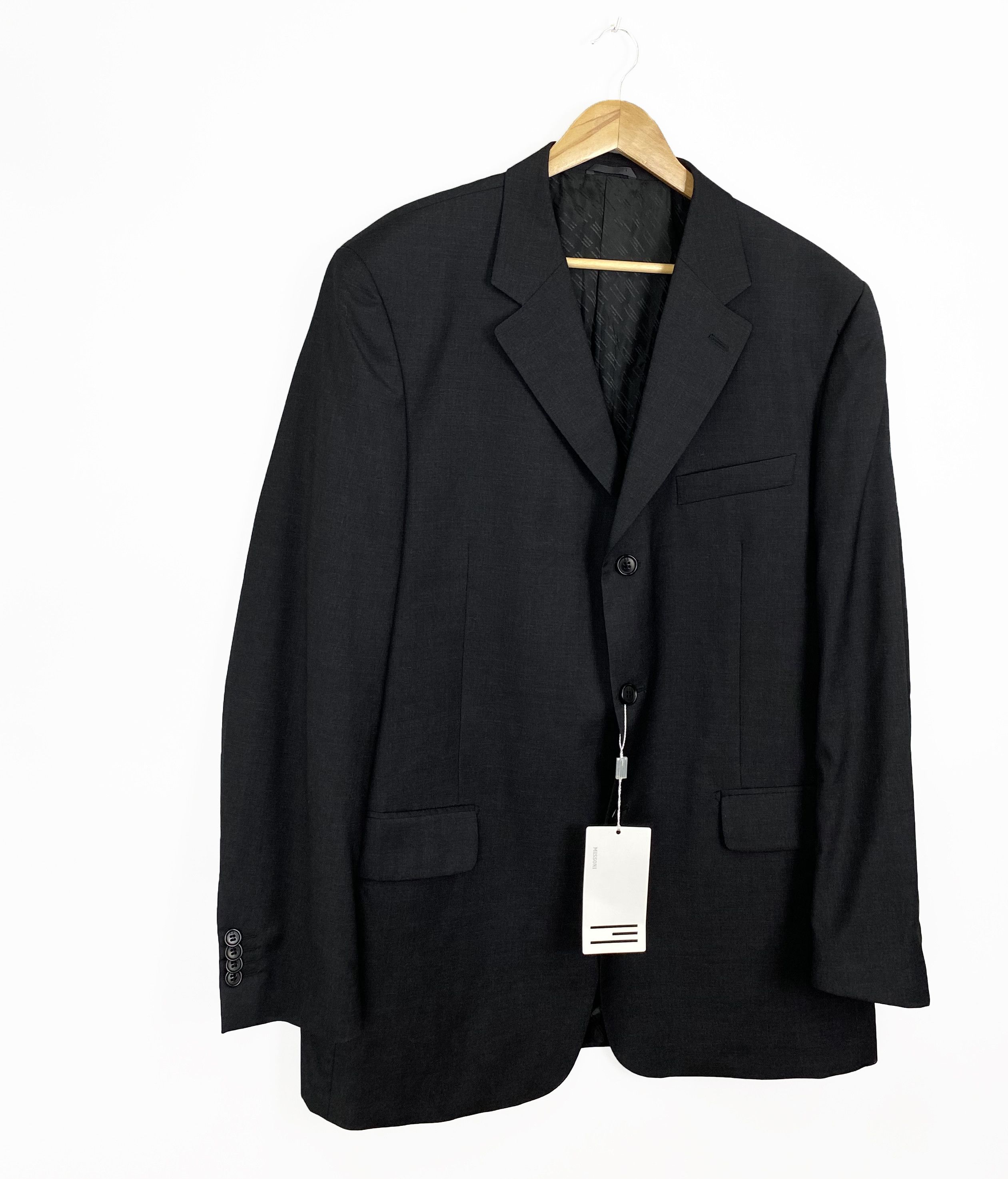 Missoni NWT MISSONI Vintage Wool Lana Blazer Size US 48 / IT 58 Size 48R - 2 Thumbnail