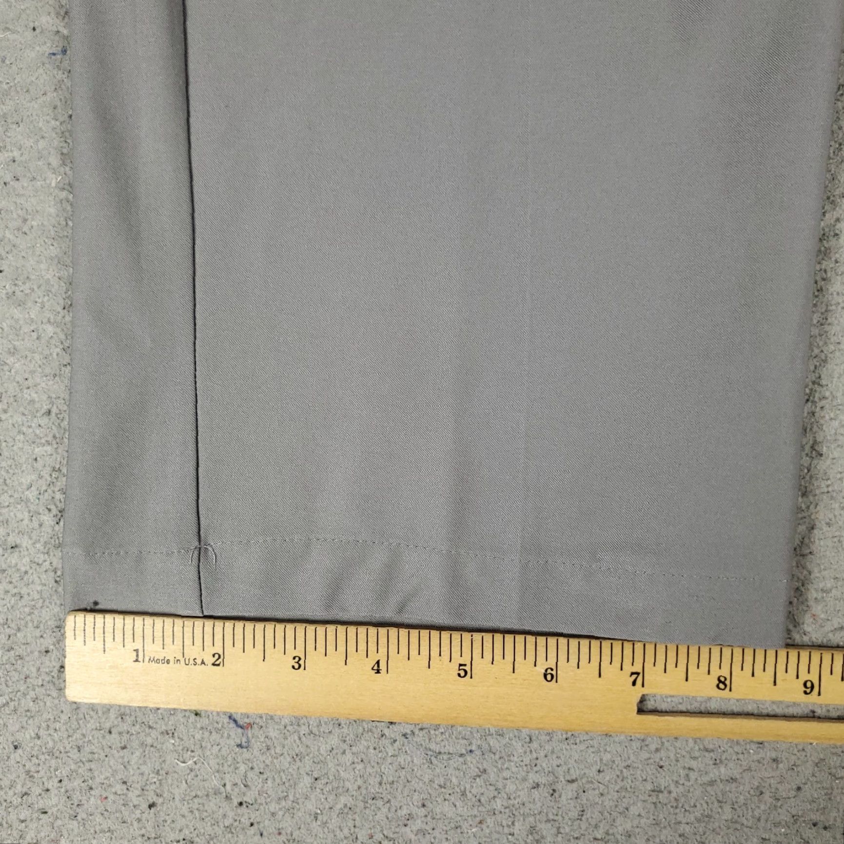 Adidas Adidas Pants Mens 40x30 Gray Chino Flat Front Regular Size US 40 / EU 56 - 6 Thumbnail