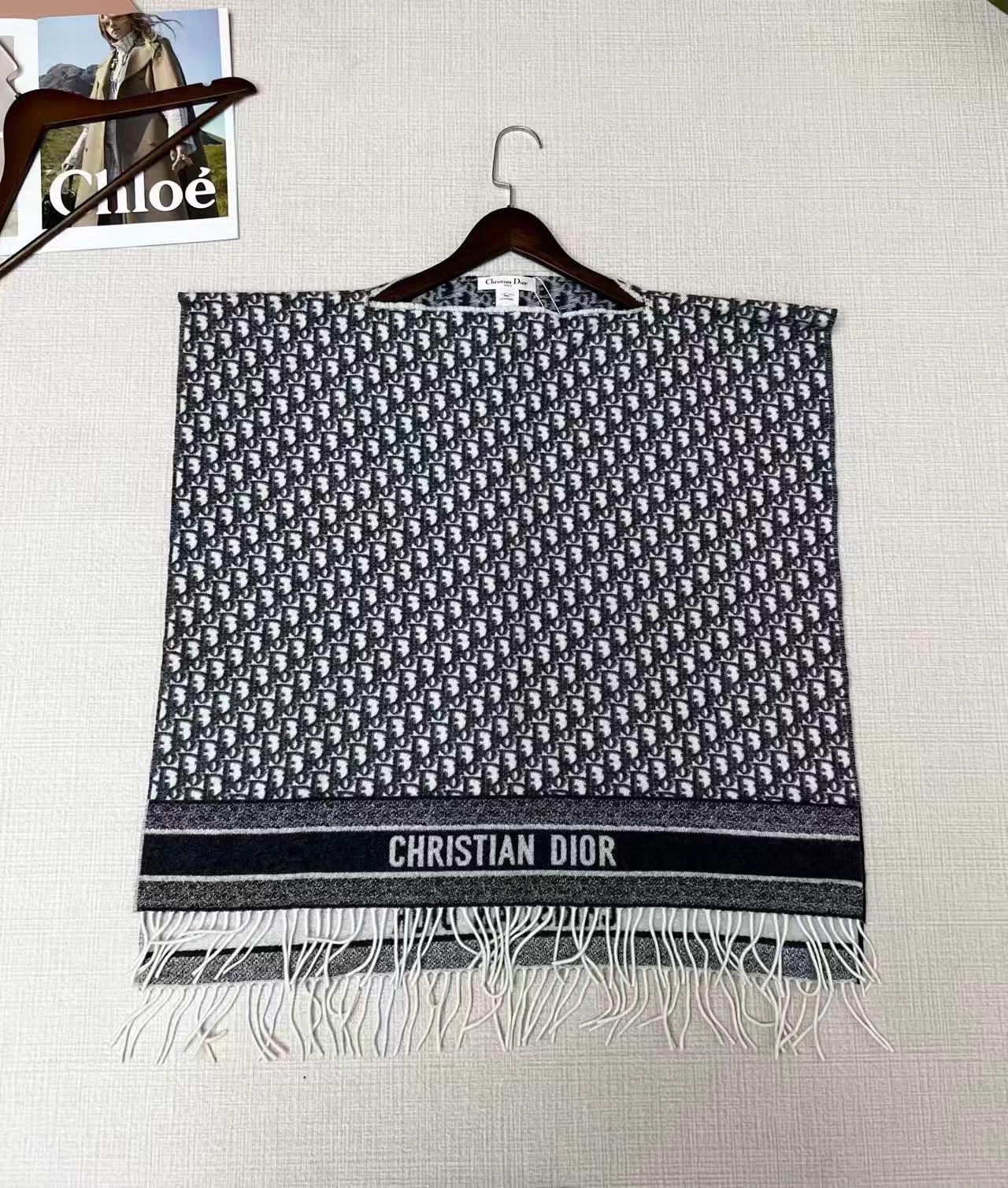Dior Dior Cashmere Stole 128x68cm Size ONE SIZE - 1 Thumbnail