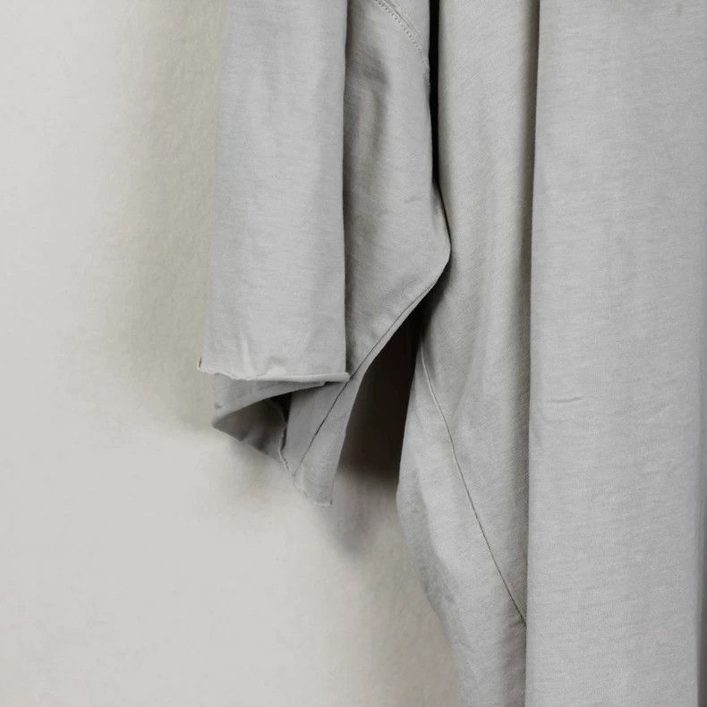 Rick Owens gray oversized short sleeve shirt-2508 Size US XS / EU 42 / 0 - 4 Thumbnail