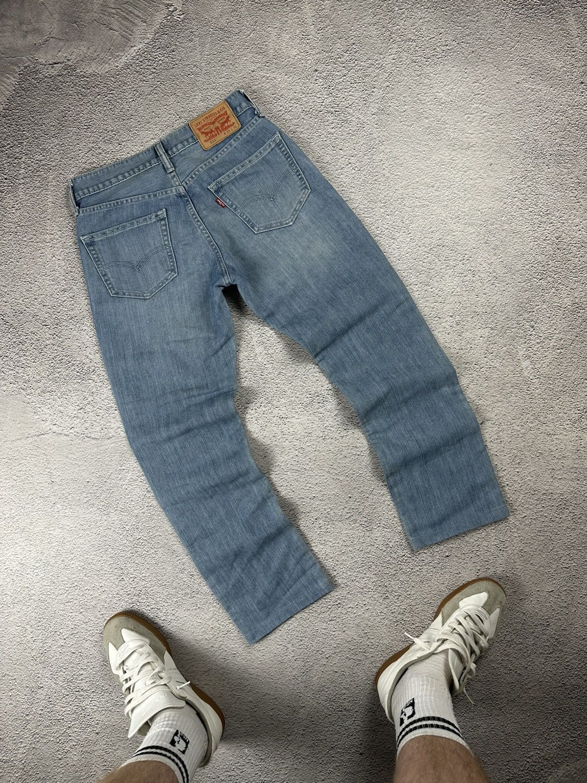 Levi's Vintage Clothing Vintage Levi’s 511 Denim Blue Jeans Baggy Old Money Style Size US 29 - 1 Thumbnail