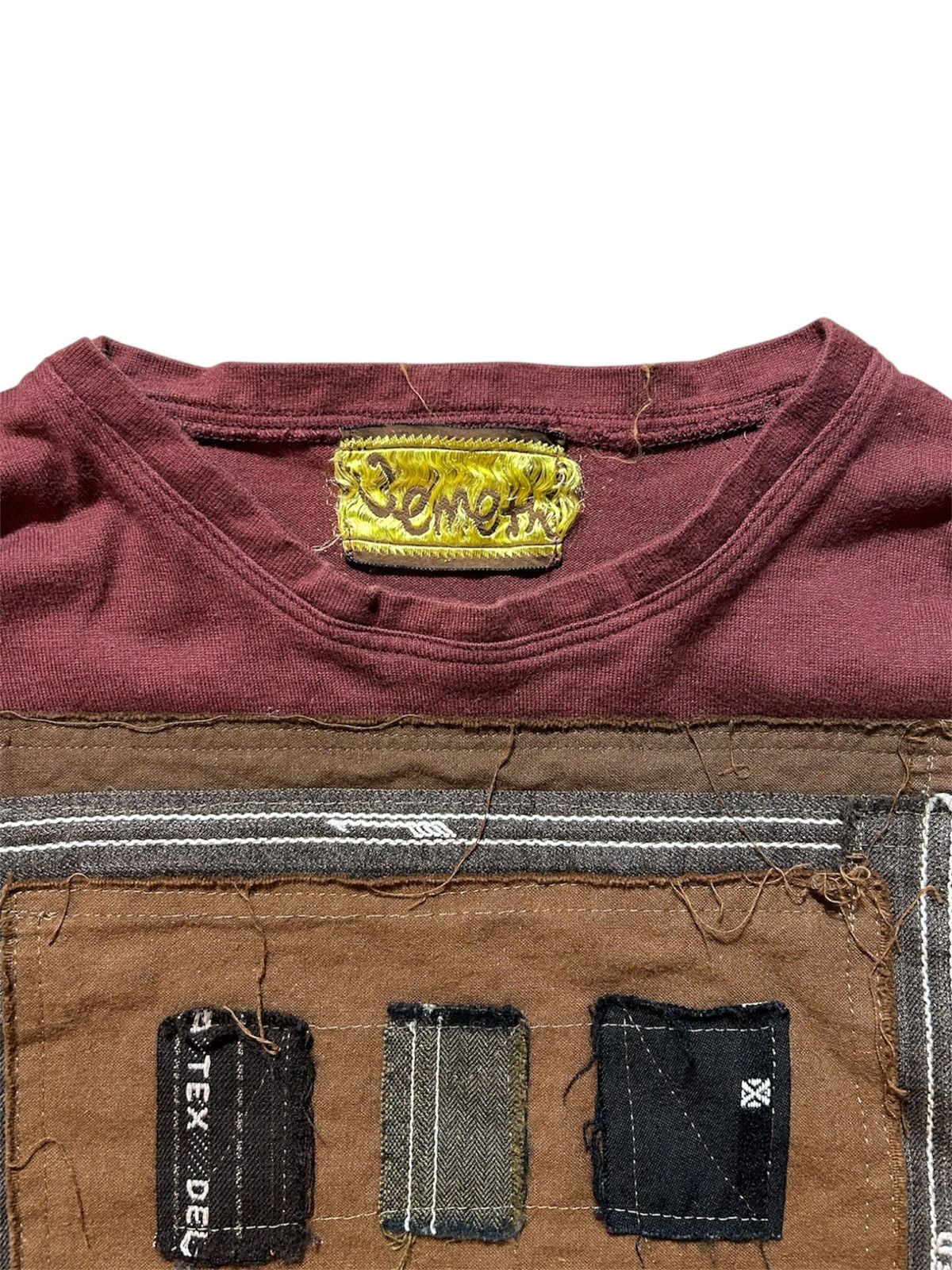 Christopher Nemeth Christopher Nemeth patchwork long-sleeve T-shirt Size US S / EU 44-46 / 1 - 3 Thumbnail