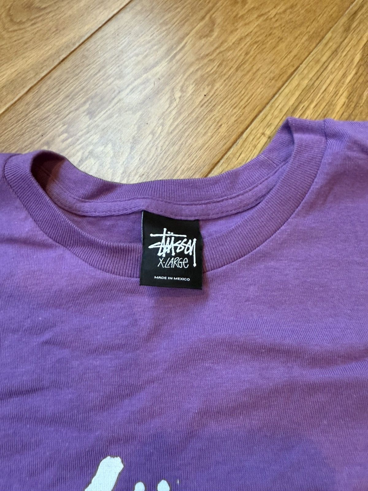 Stussy Stussy Stock Tee Purple Size US XL / EU 56 / 4 - 3 Thumbnail