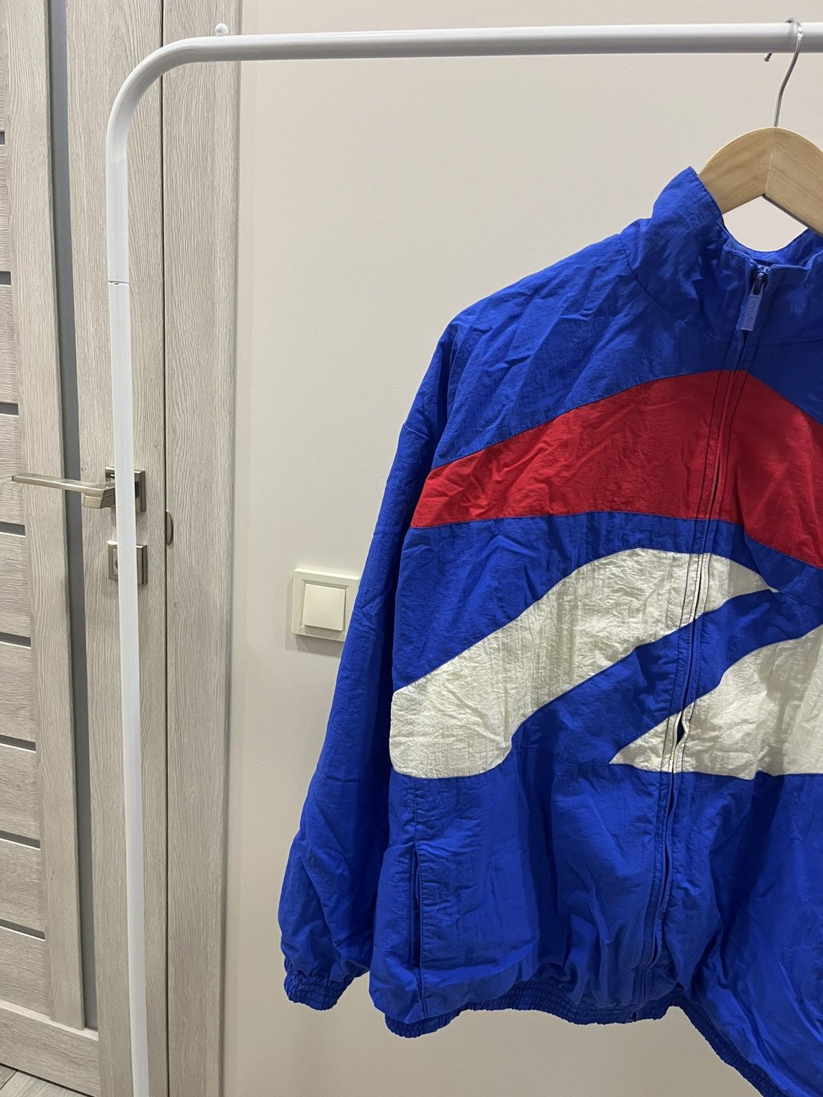 Vintage Reebok Vintage 90s 80s Tracksuit Jacket Y2K Drill 90s Hype Size US L / EU 52-54 / 3 - 3 Thumbnail